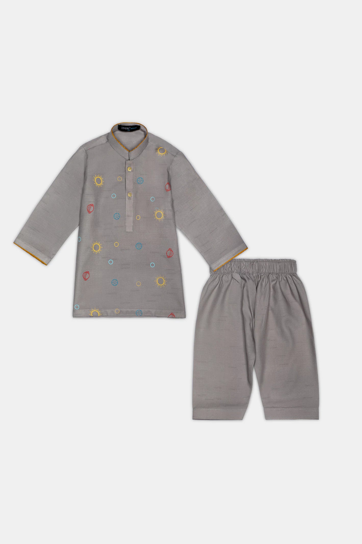 Light Grey Infant Kurta Shalwar