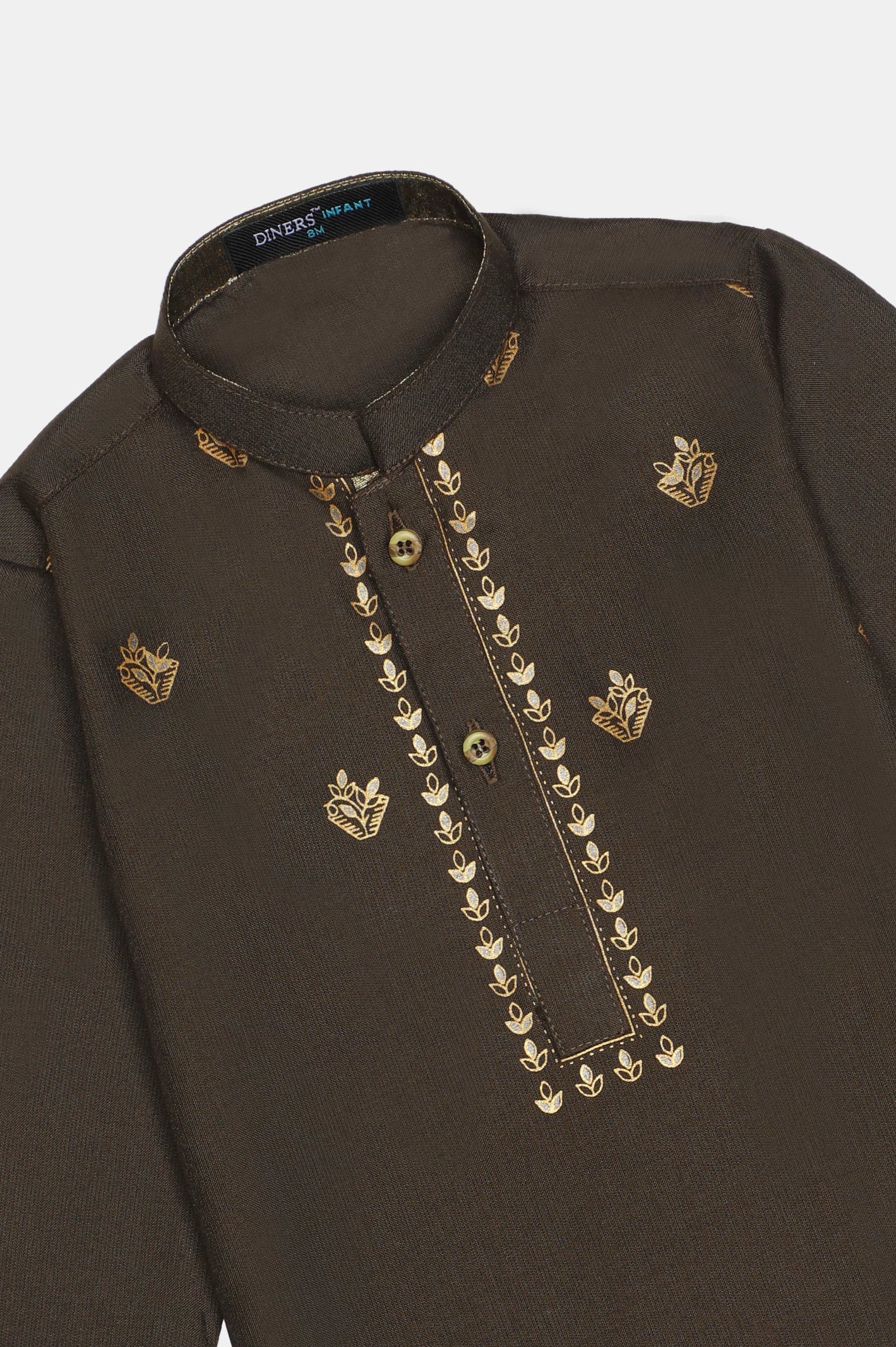 Brown Infant Kameez Shalwar - Image 2