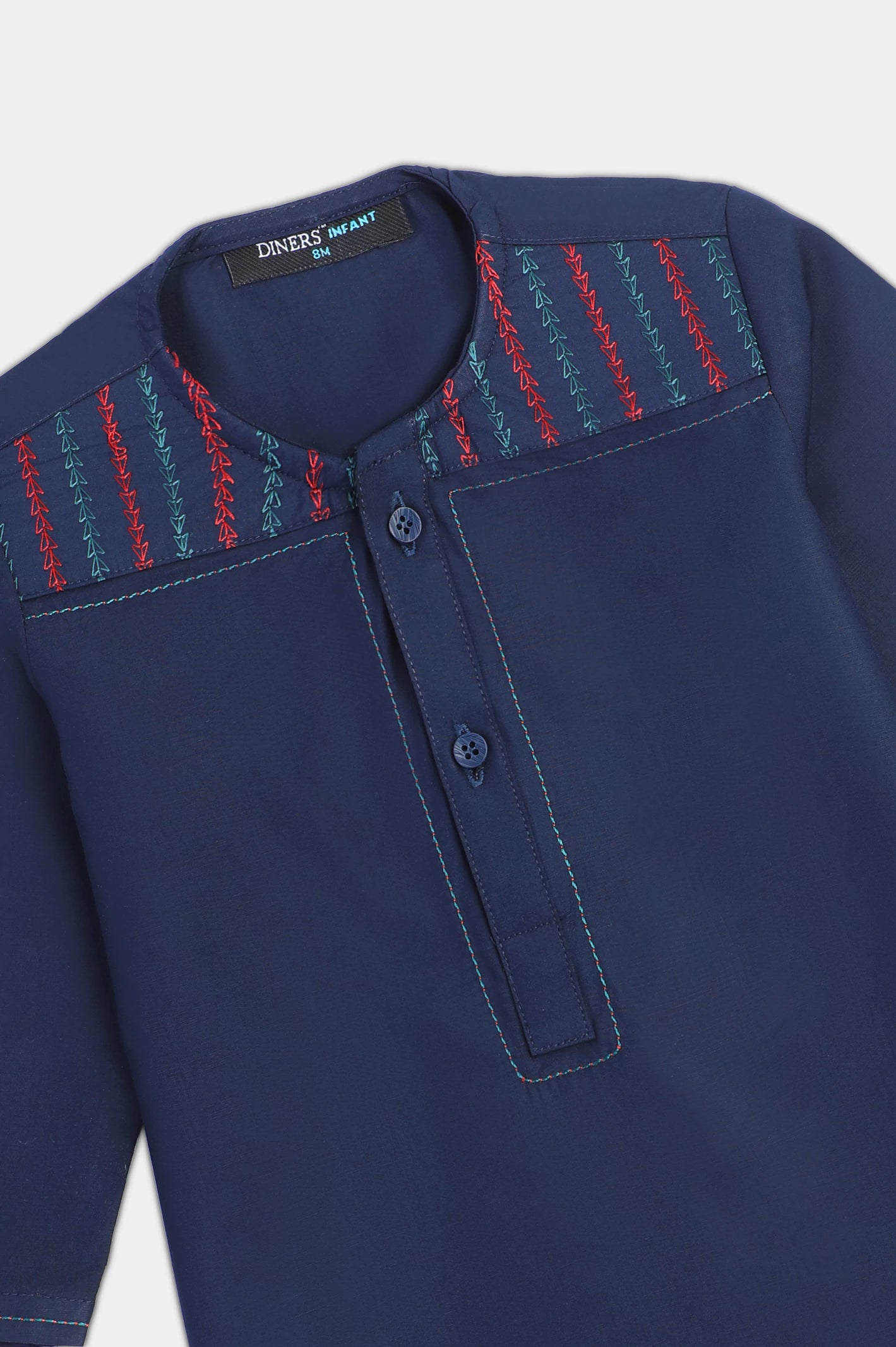 Navy Blue Infant Kurta Shalwar - Image 2