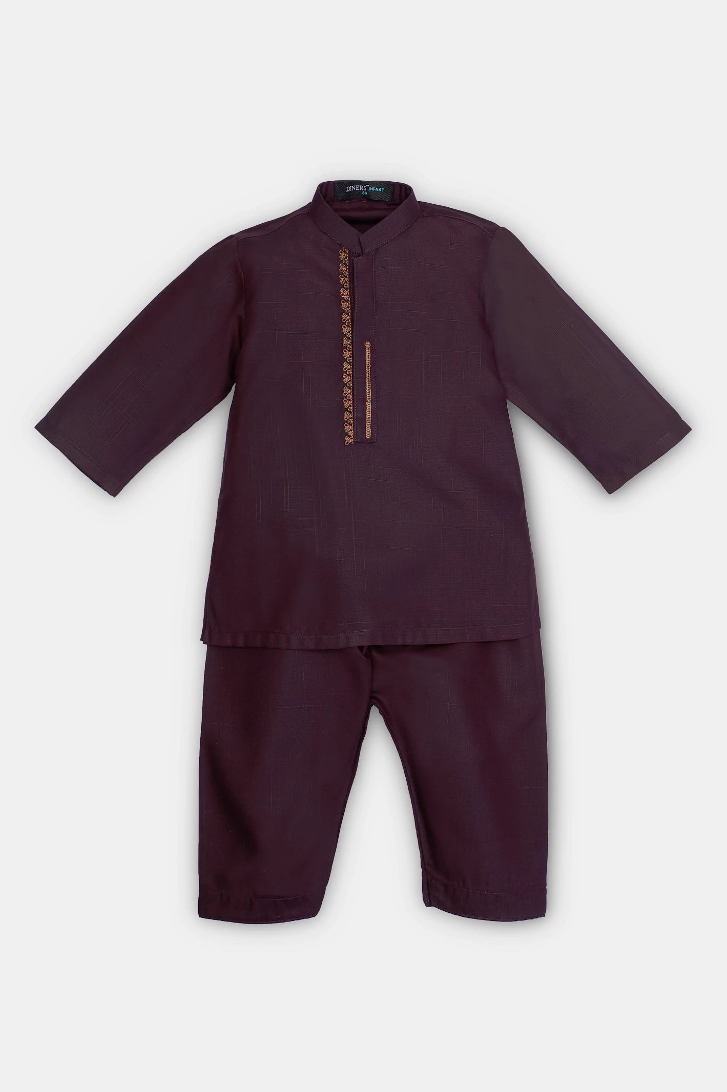 Dark Purple Infant Kurta Shalwar