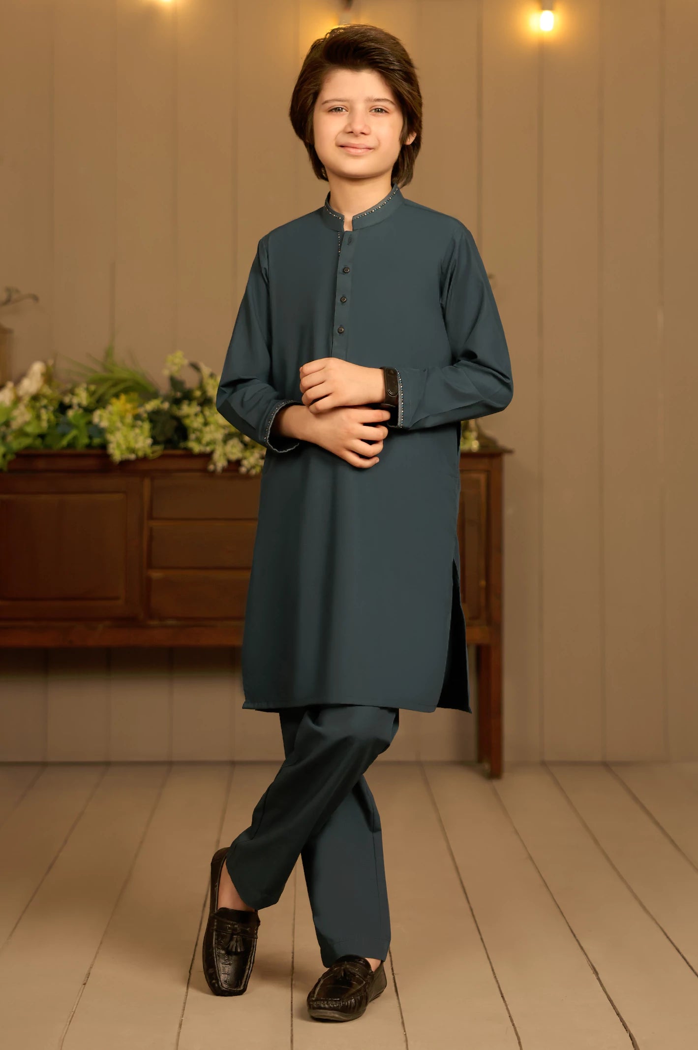 Blue Boys Kurta Pajama
