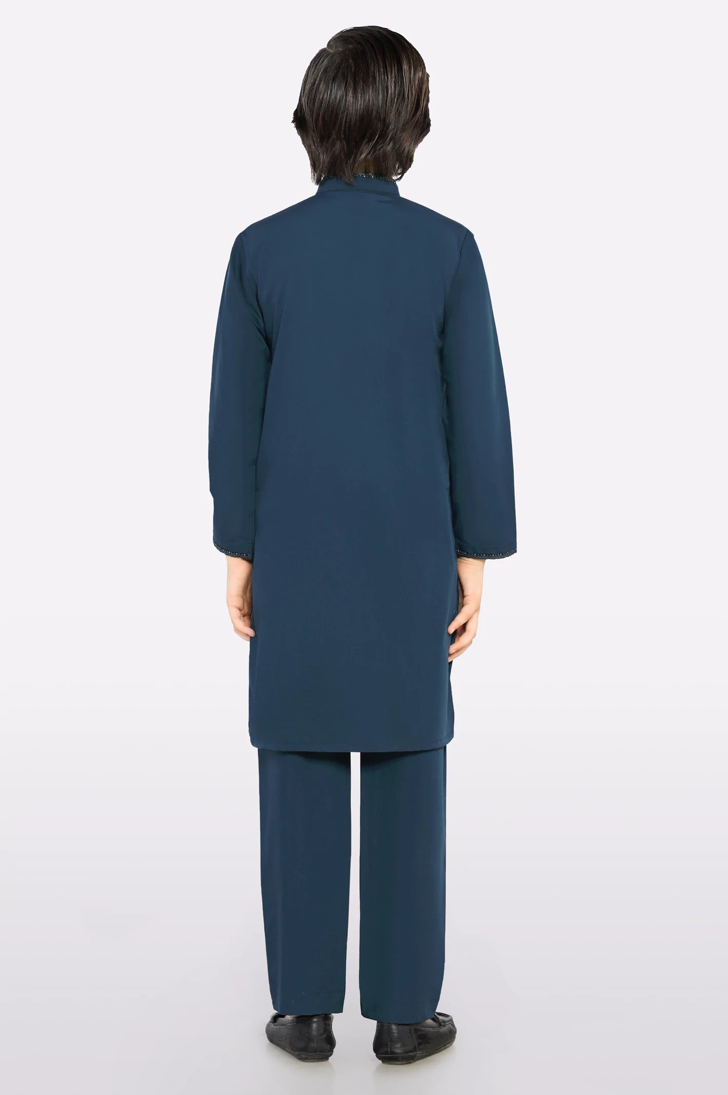 Blue Boys Kurta Pajama - Image 5