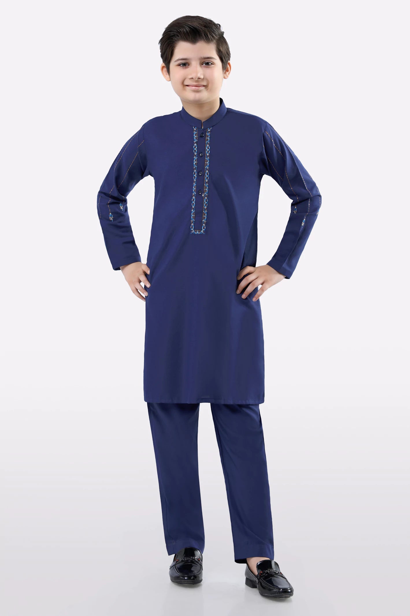 Blue Boys Kurta Pajama