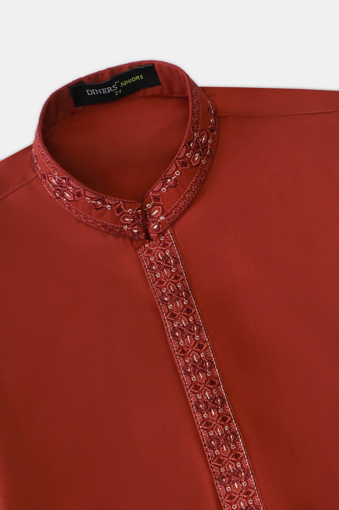 Orange Boys Kurta Pajama - Image 2