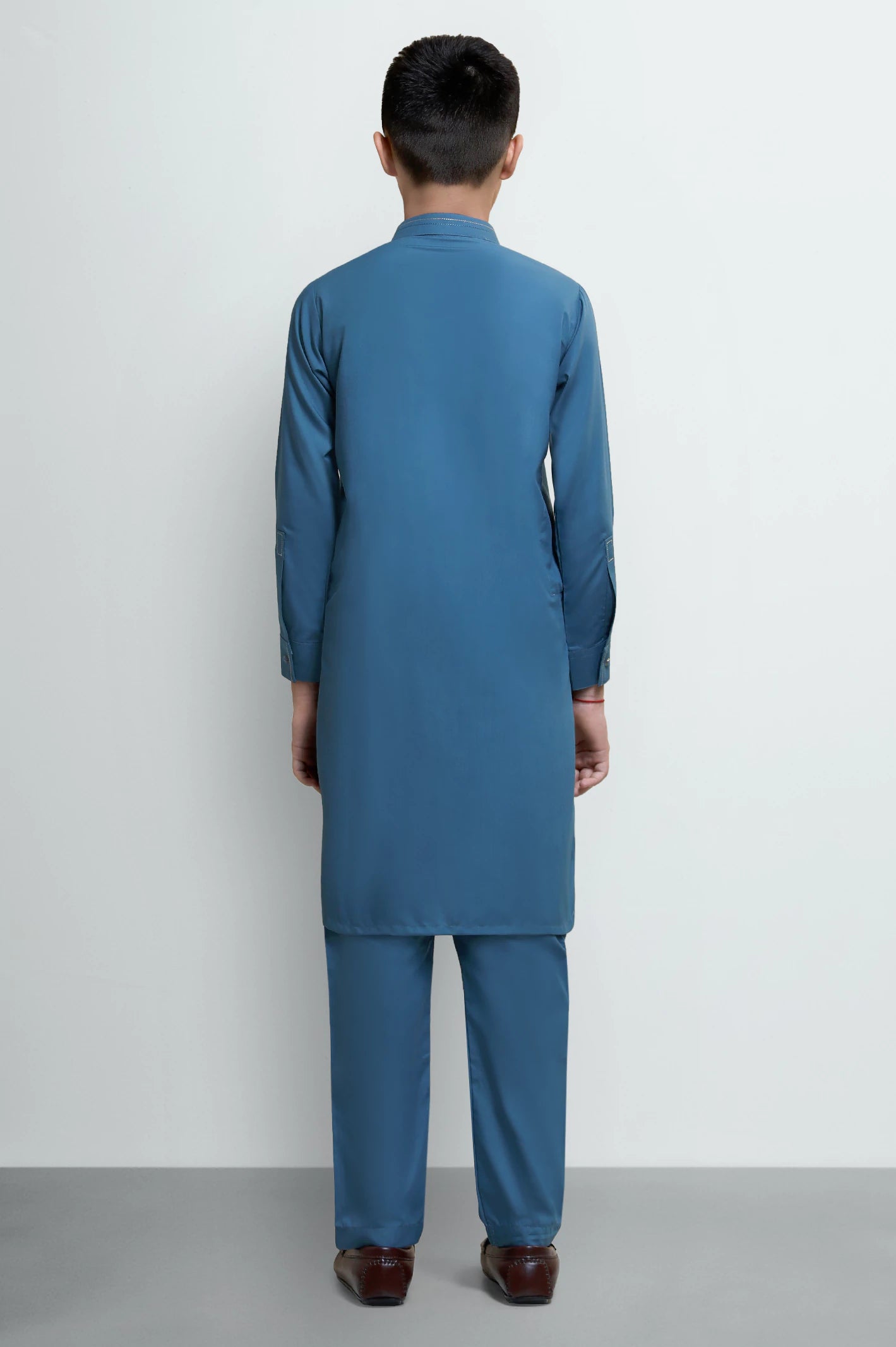 Green Boys Kurta Pajama - Image 4