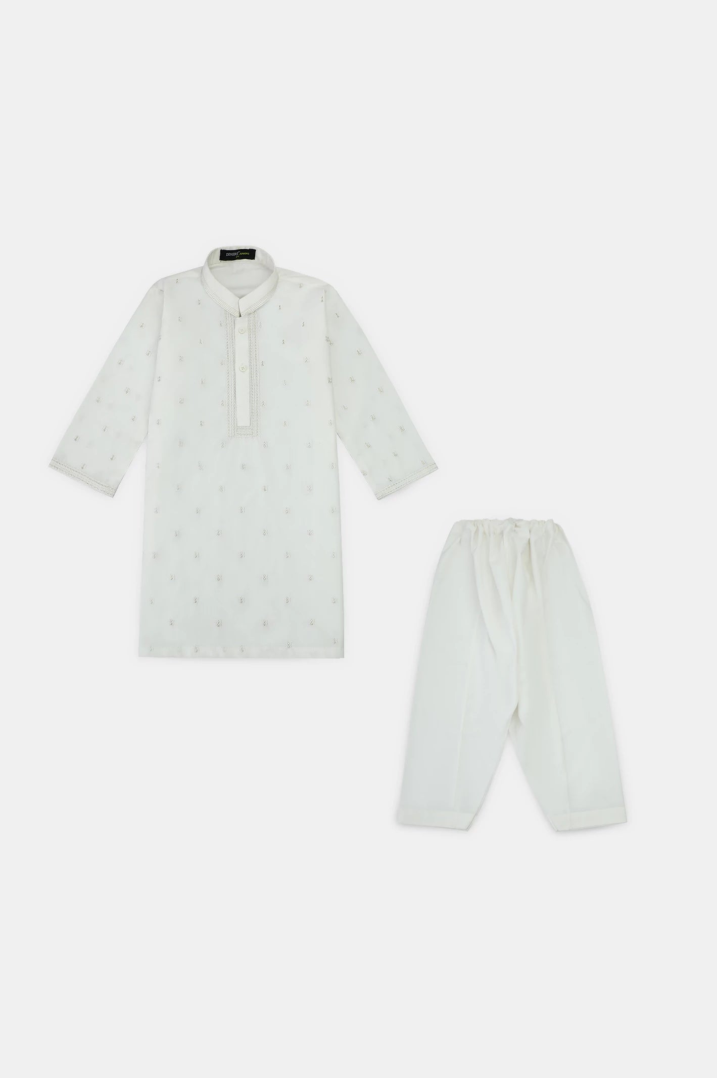 Off White Boys Kameez Shalwar