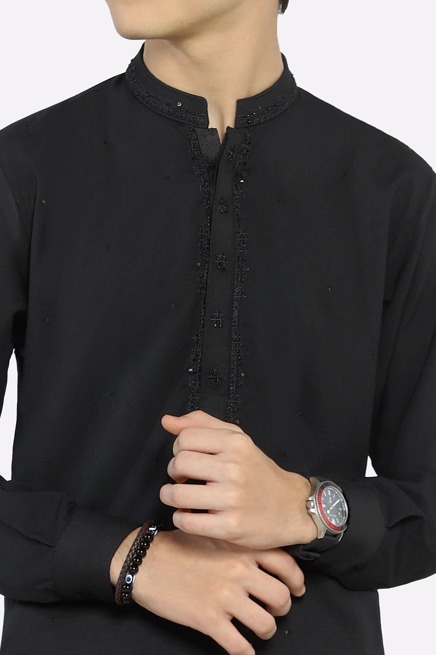 Black Boys Kameez Shalwar - Image 3