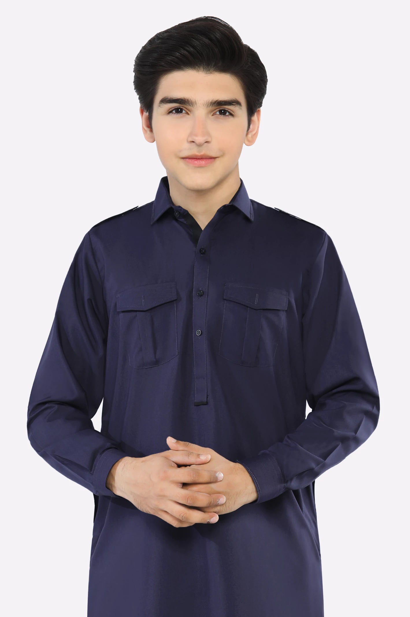 Blue Teens Kameez Shalwar - Image 2