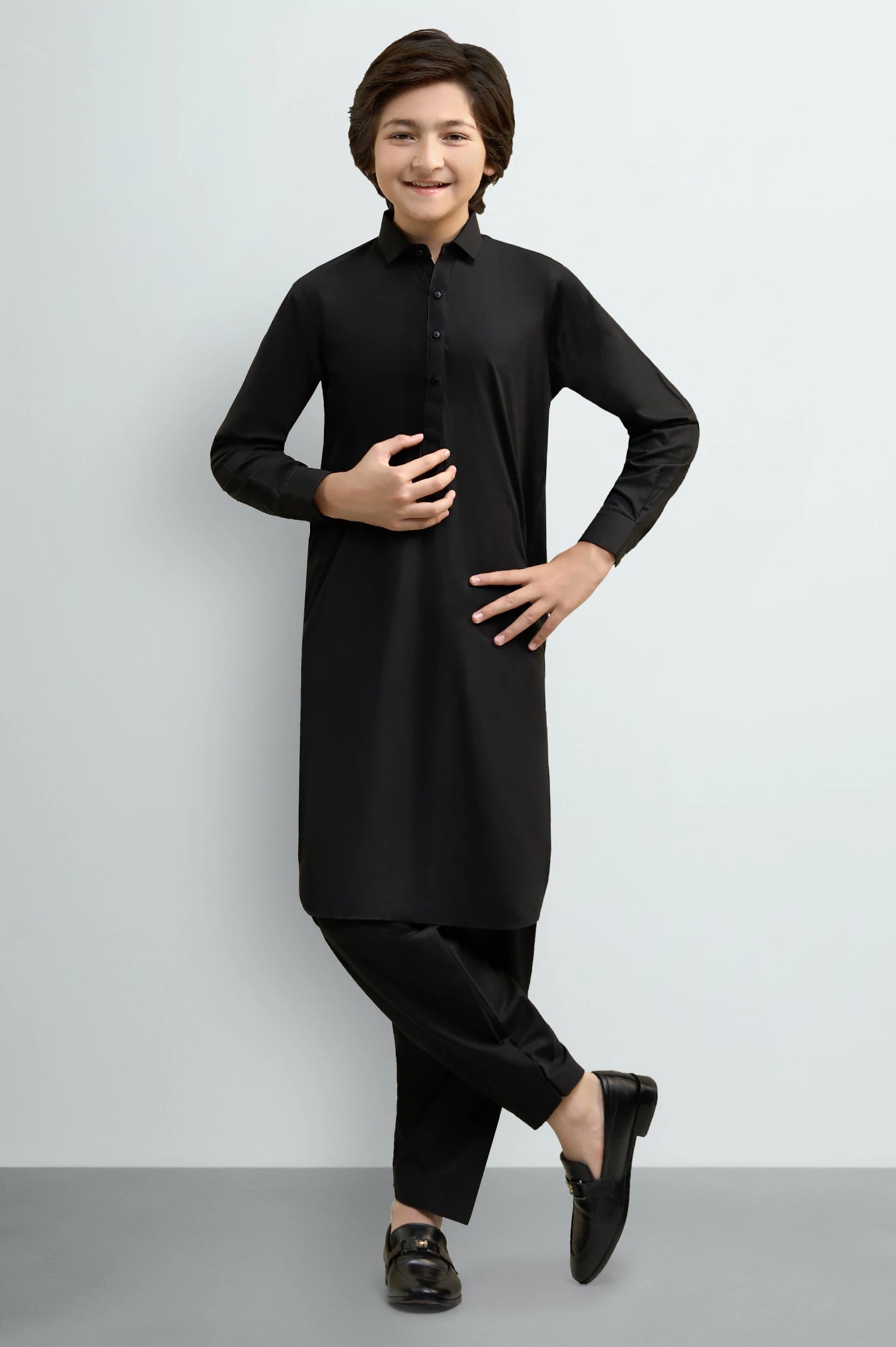 Black Teens Kameez Shalwar