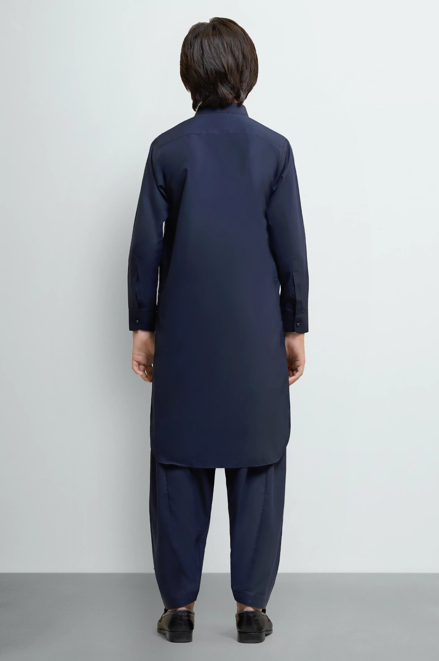 Navy Blue Teens Kameez Shalwar - Image 4