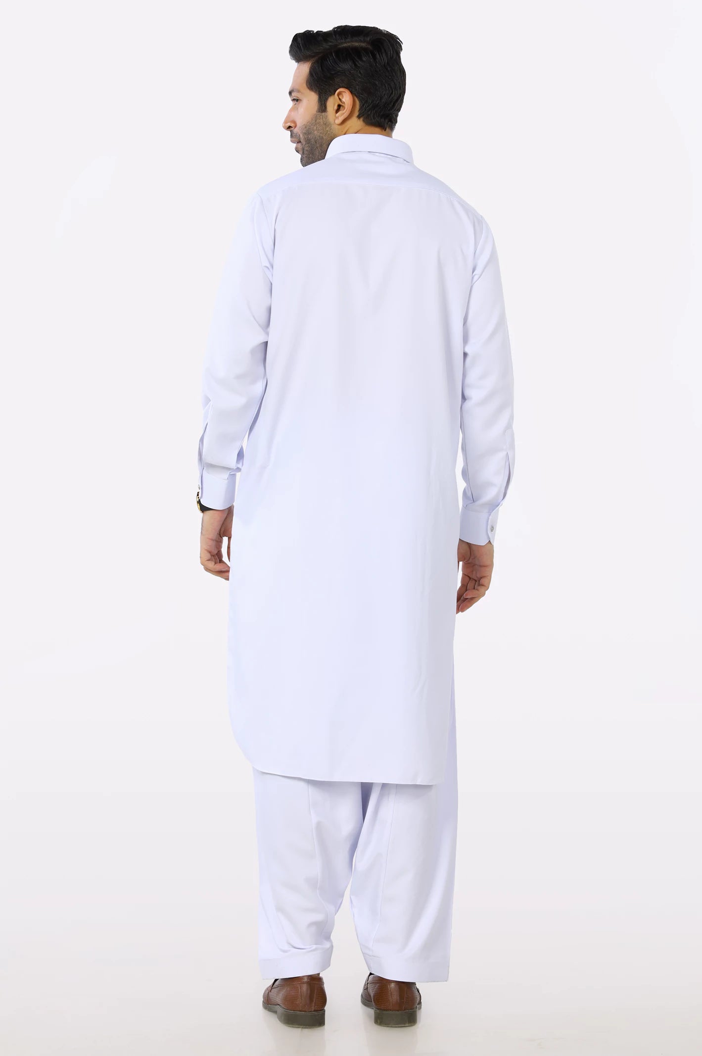White Shalwar Kameez - Image 5