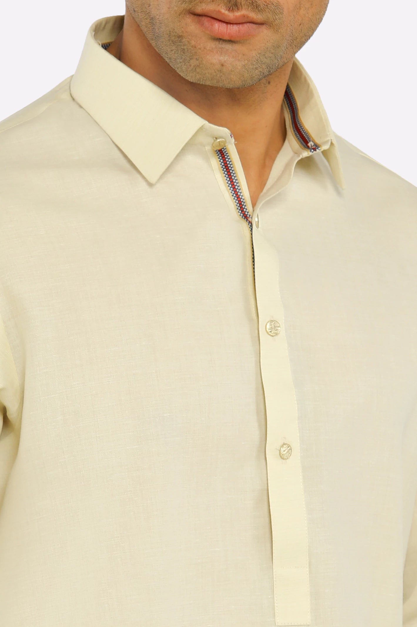 Fawn Wash & Wear Shalwar Kameez - Image 3