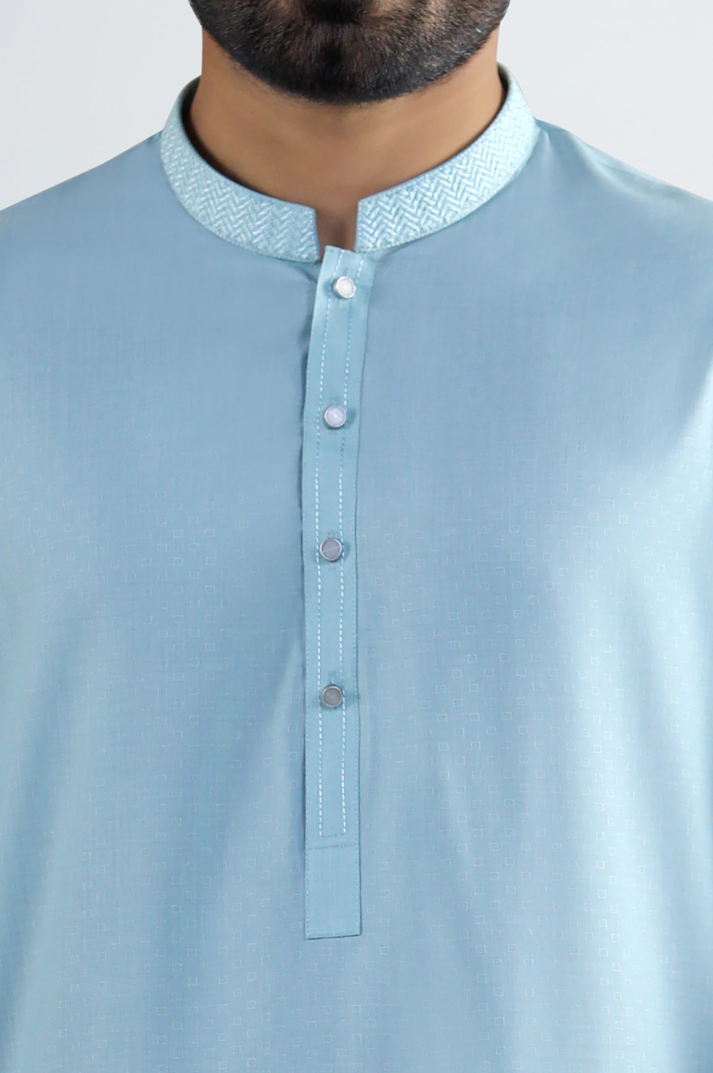 Light Green Wash & Wear Shalwar Kameez - Image 3