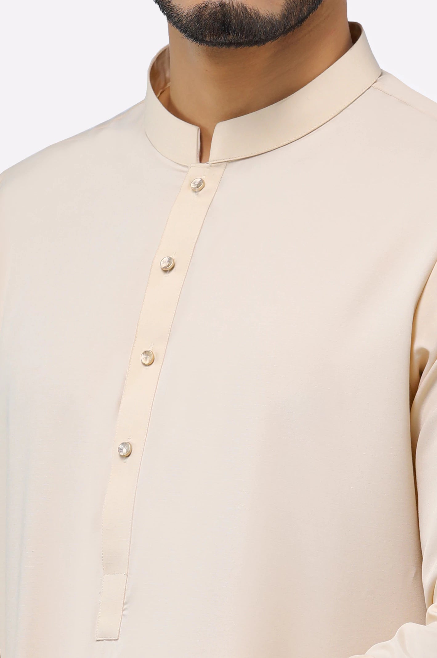 Fawn Wash & Wear Shalwar Kameez - Image 3