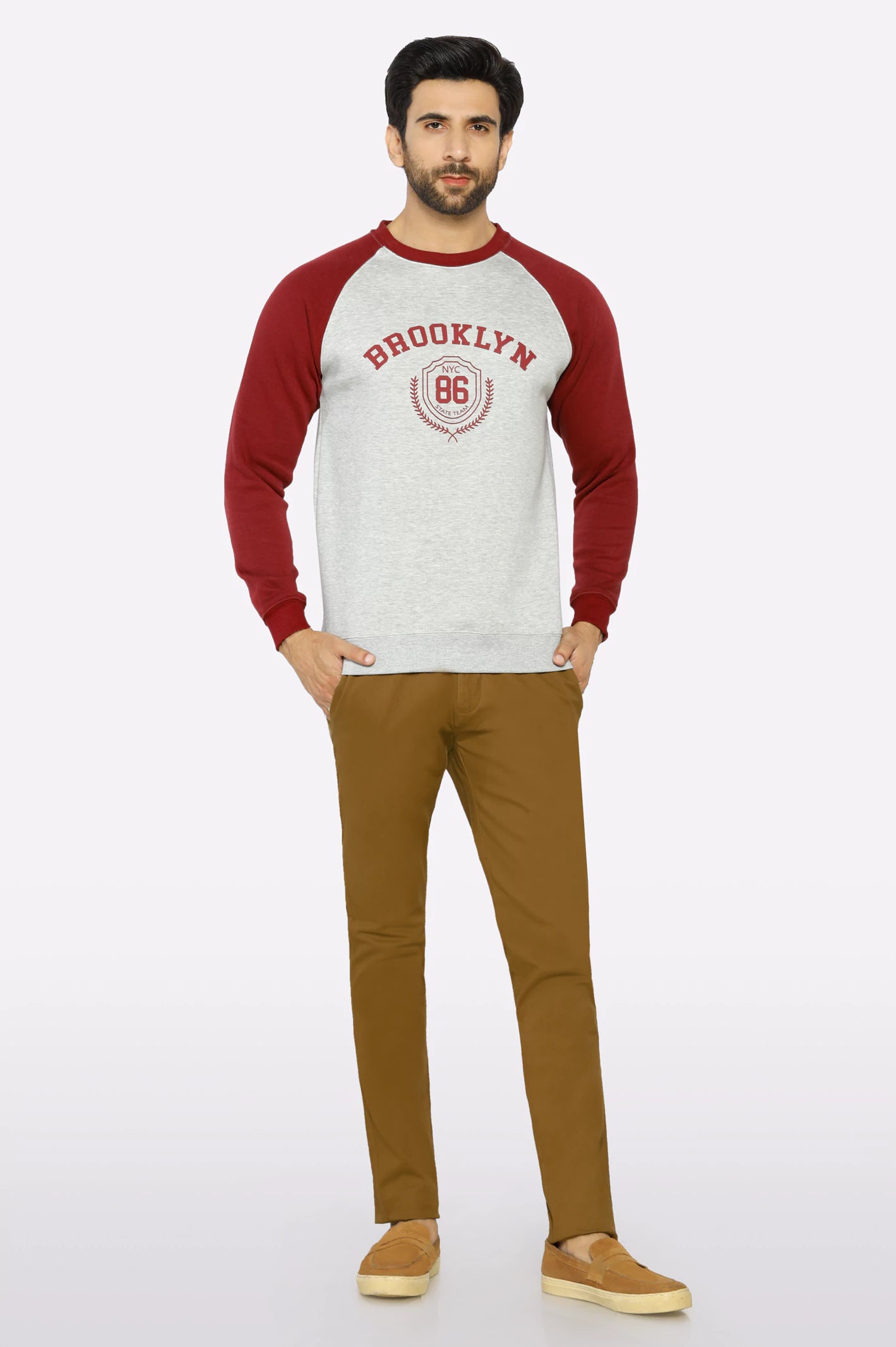 Heather Grey Sweatshirt - Image 2