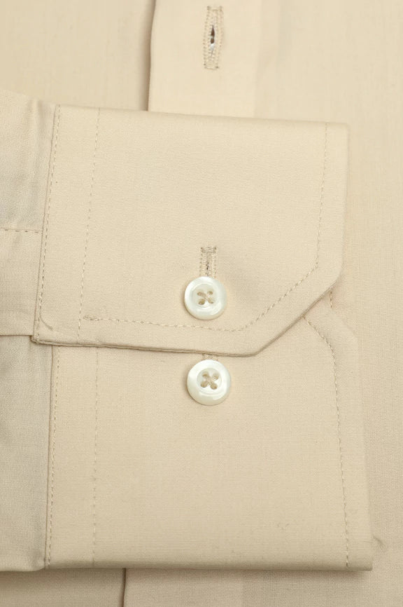 Fawn Self Textured Formal Shirt - Image 4