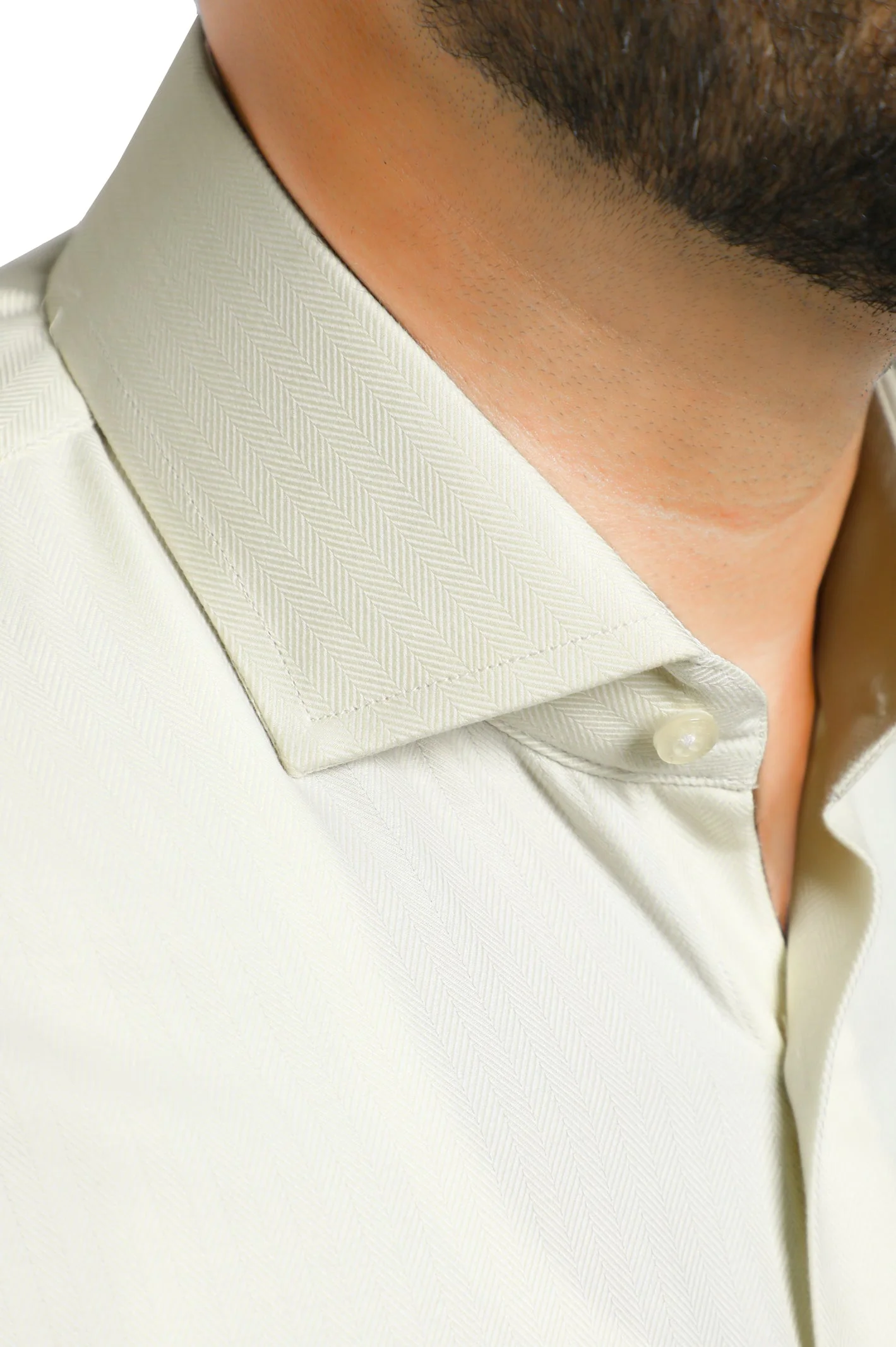 Cream Formal Shirt - Image 2