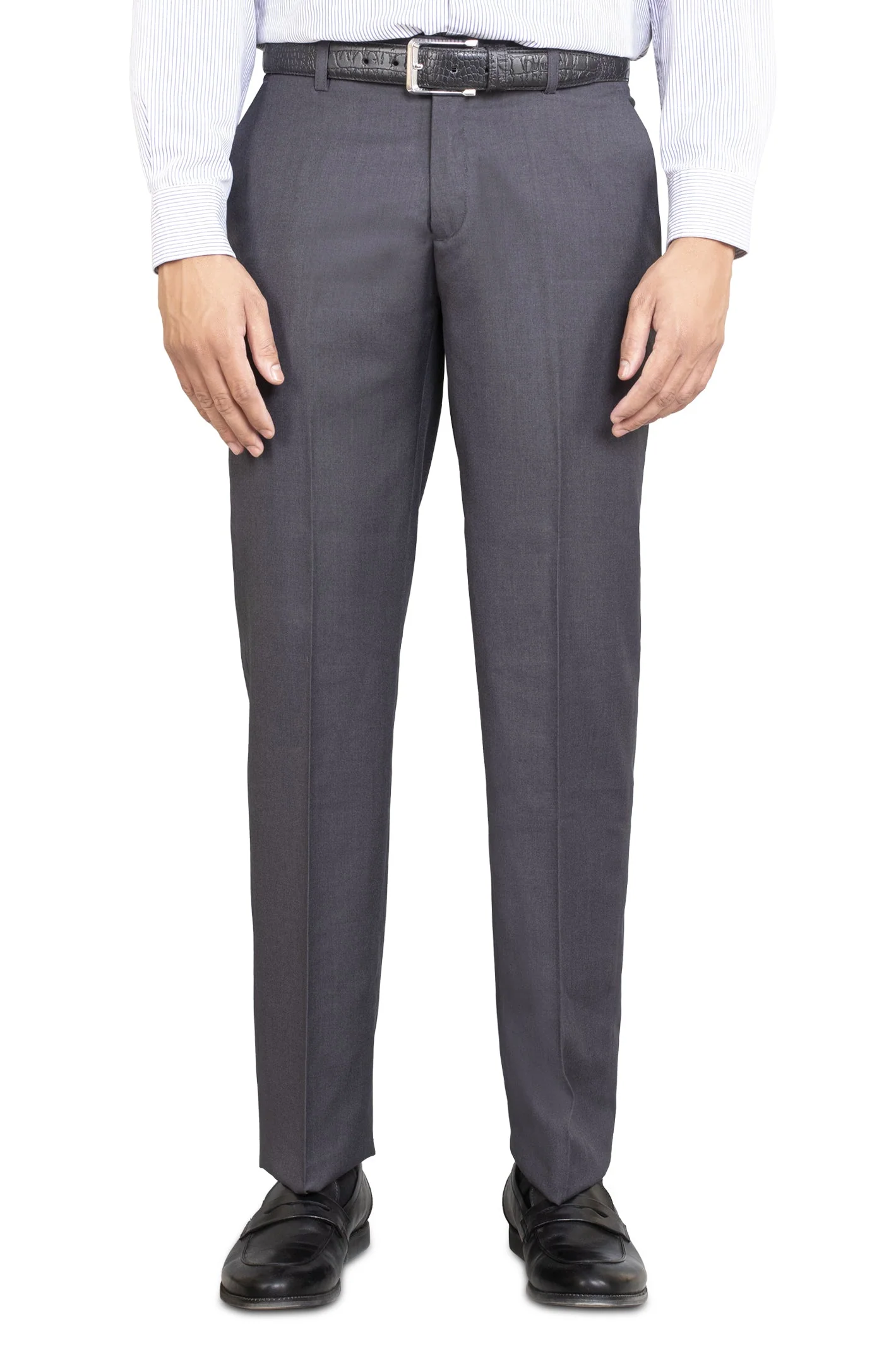 Malashia Wash & Wear Regular Fit Trouser