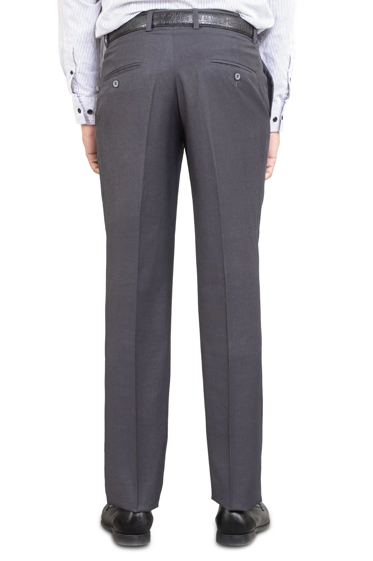Malashia Wash & Wear Regular Fit Trouser - Image 3