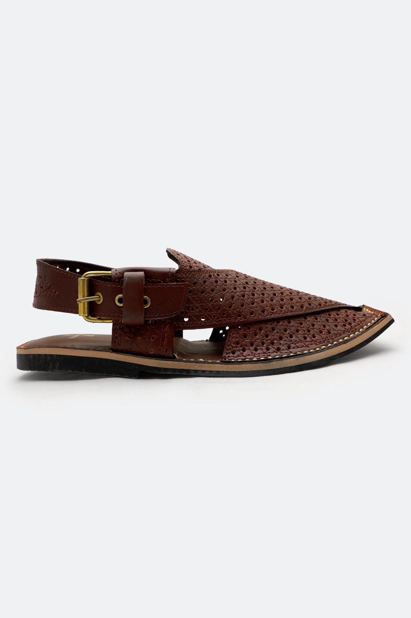 Brown Sandal for Men's - Image 2