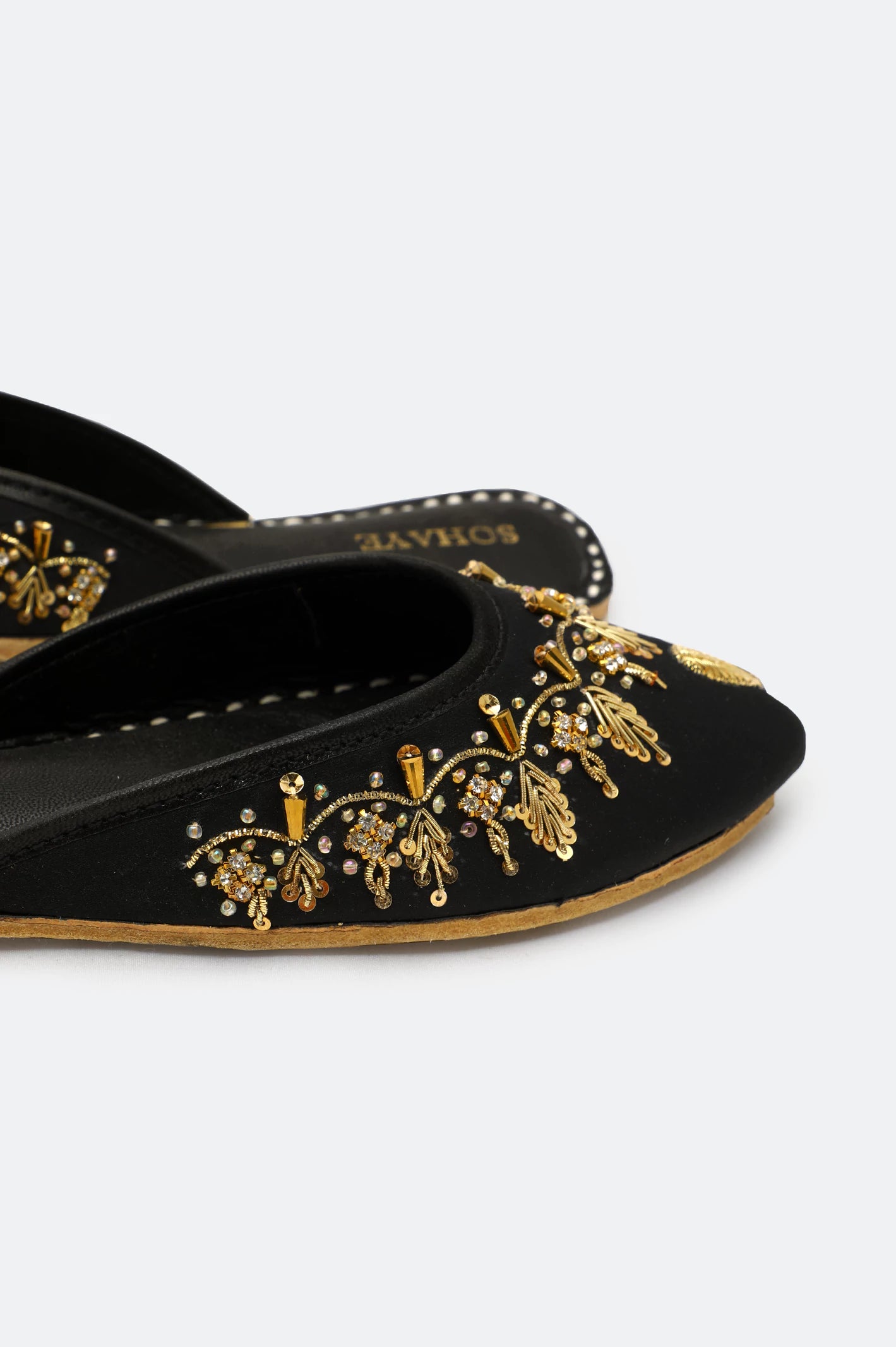 Black Khussa for Women - Image 2