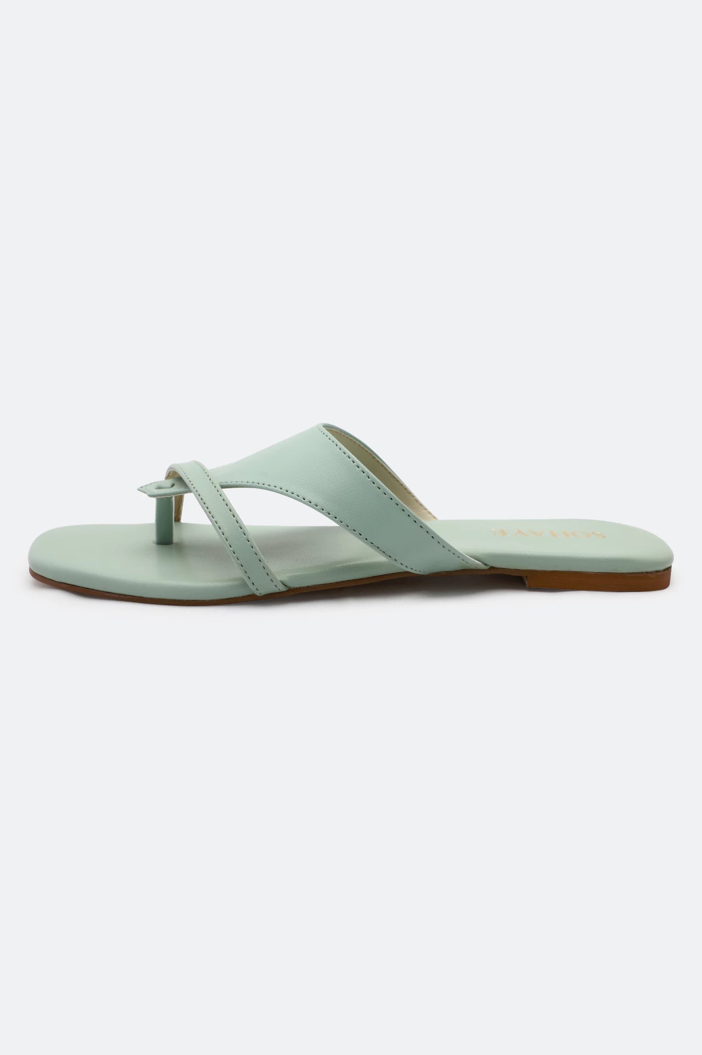 Sea Green Slippers for Women - Image 4