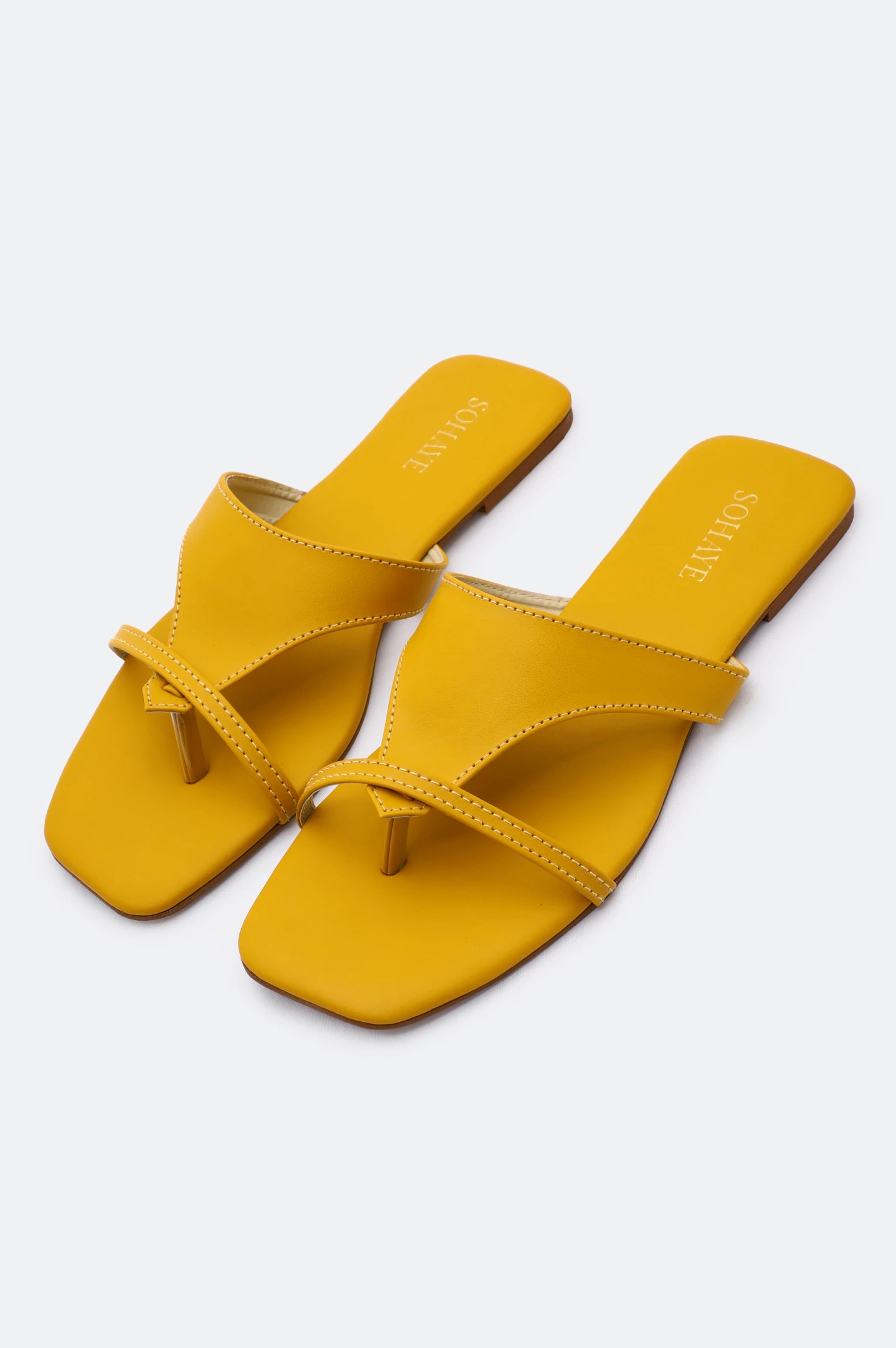Yellow Slippers for Women - Image 3