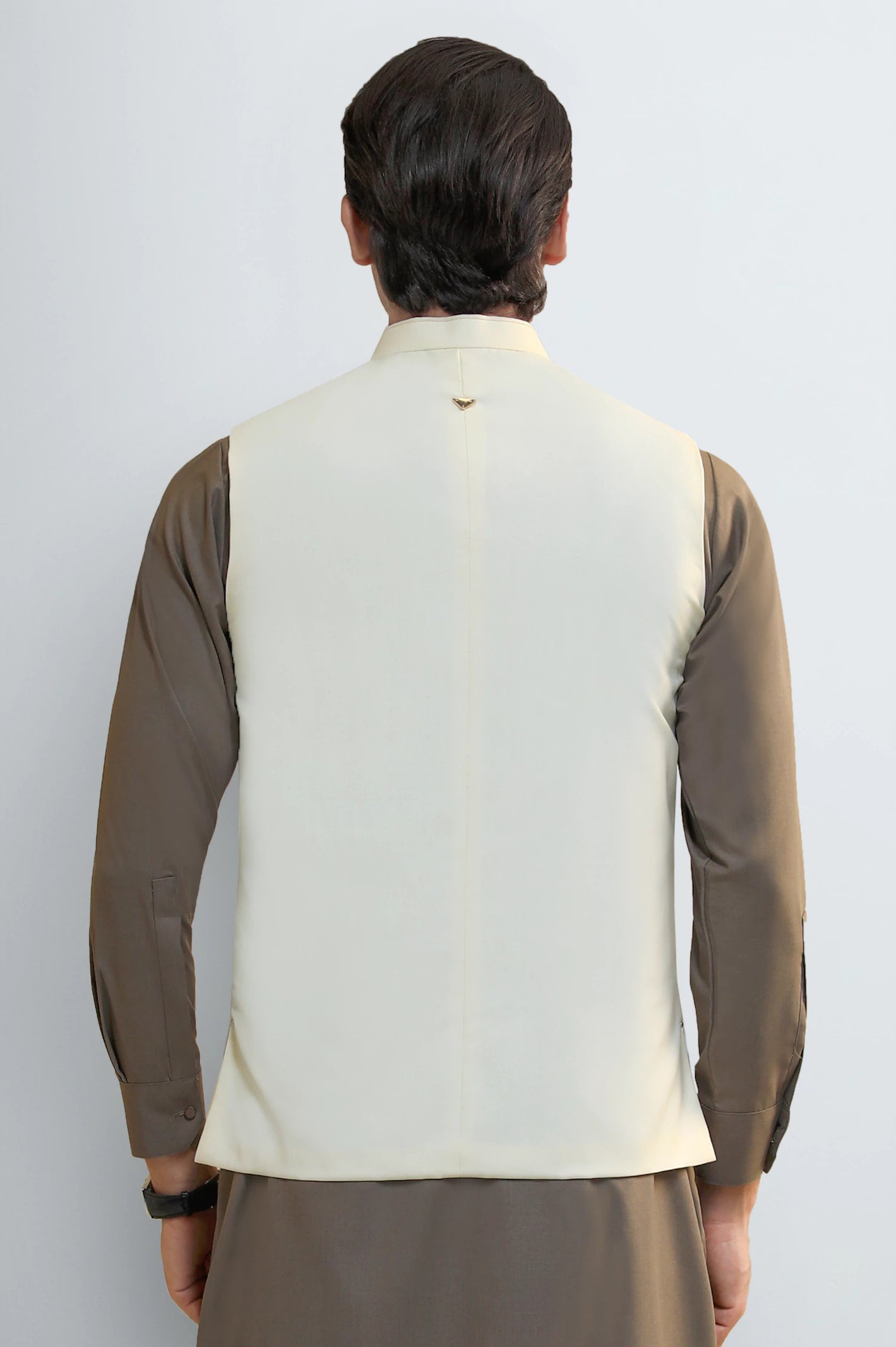 Cream Waistcoat - Image 3