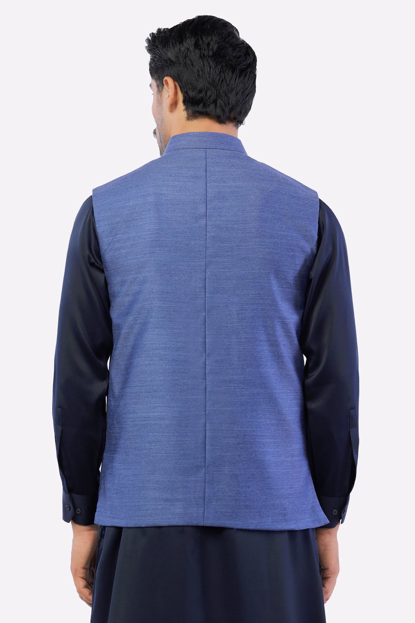 Blue Waistcoat - Image 3