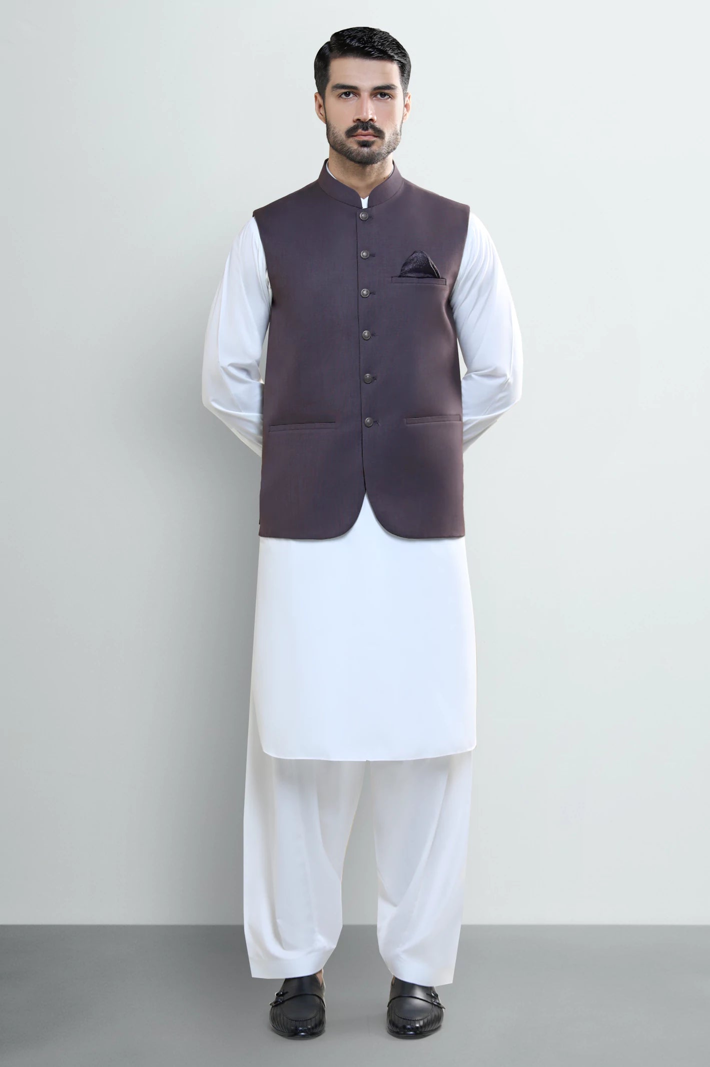 Purple Waistcoat - Image 2