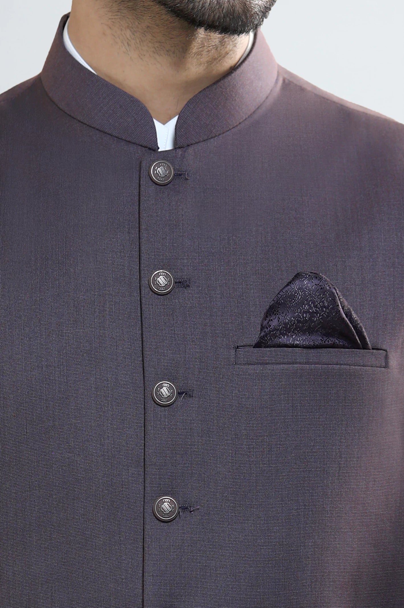 Purple Waistcoat - Image 3