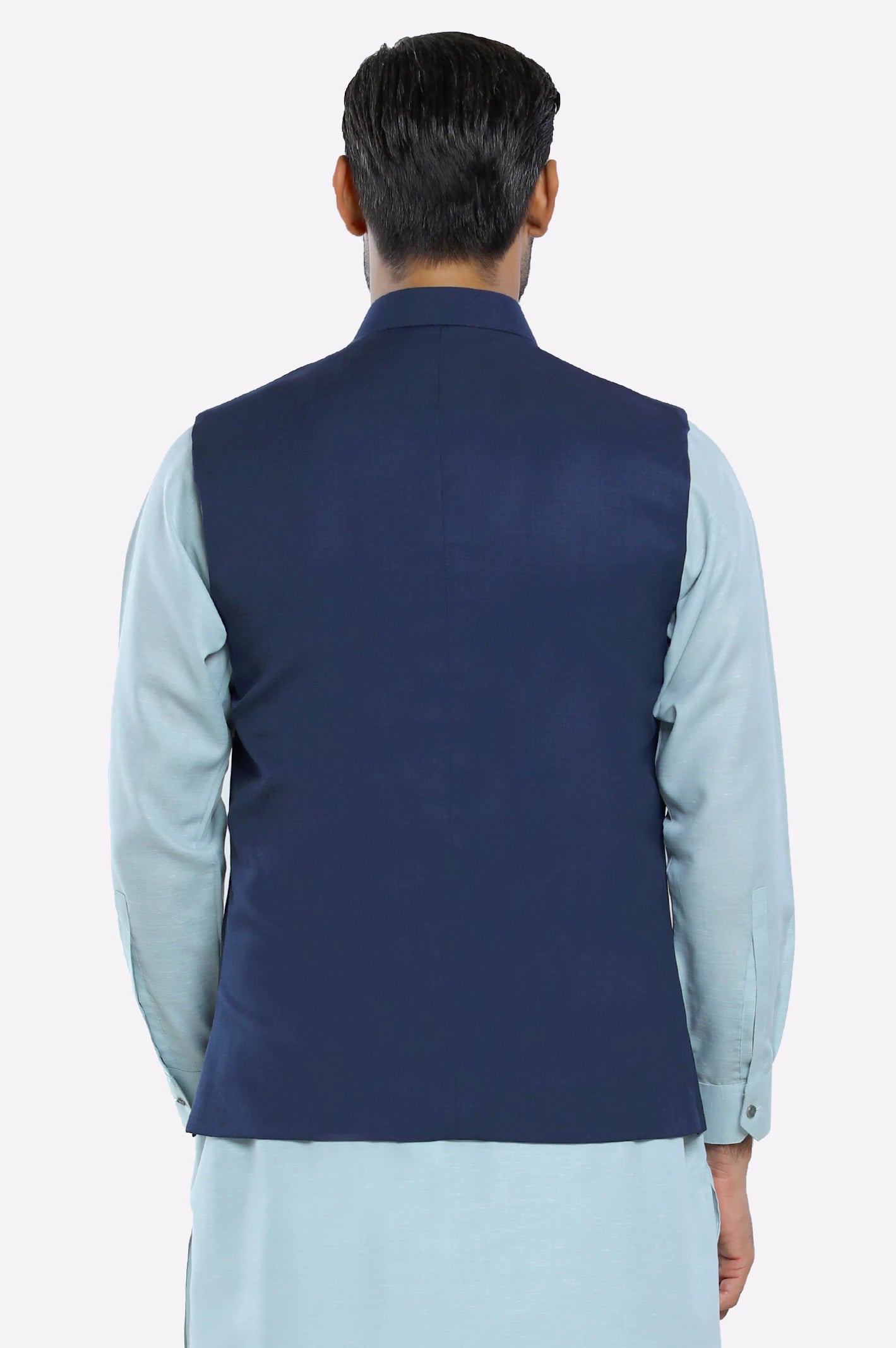 Blue Waistcoat - Image 3