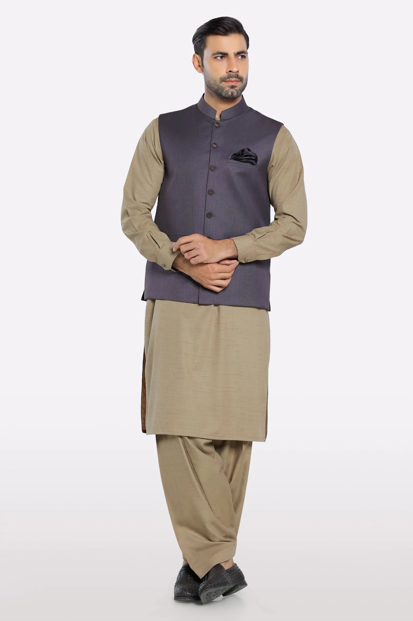 Purple Waistcoat - Image 2