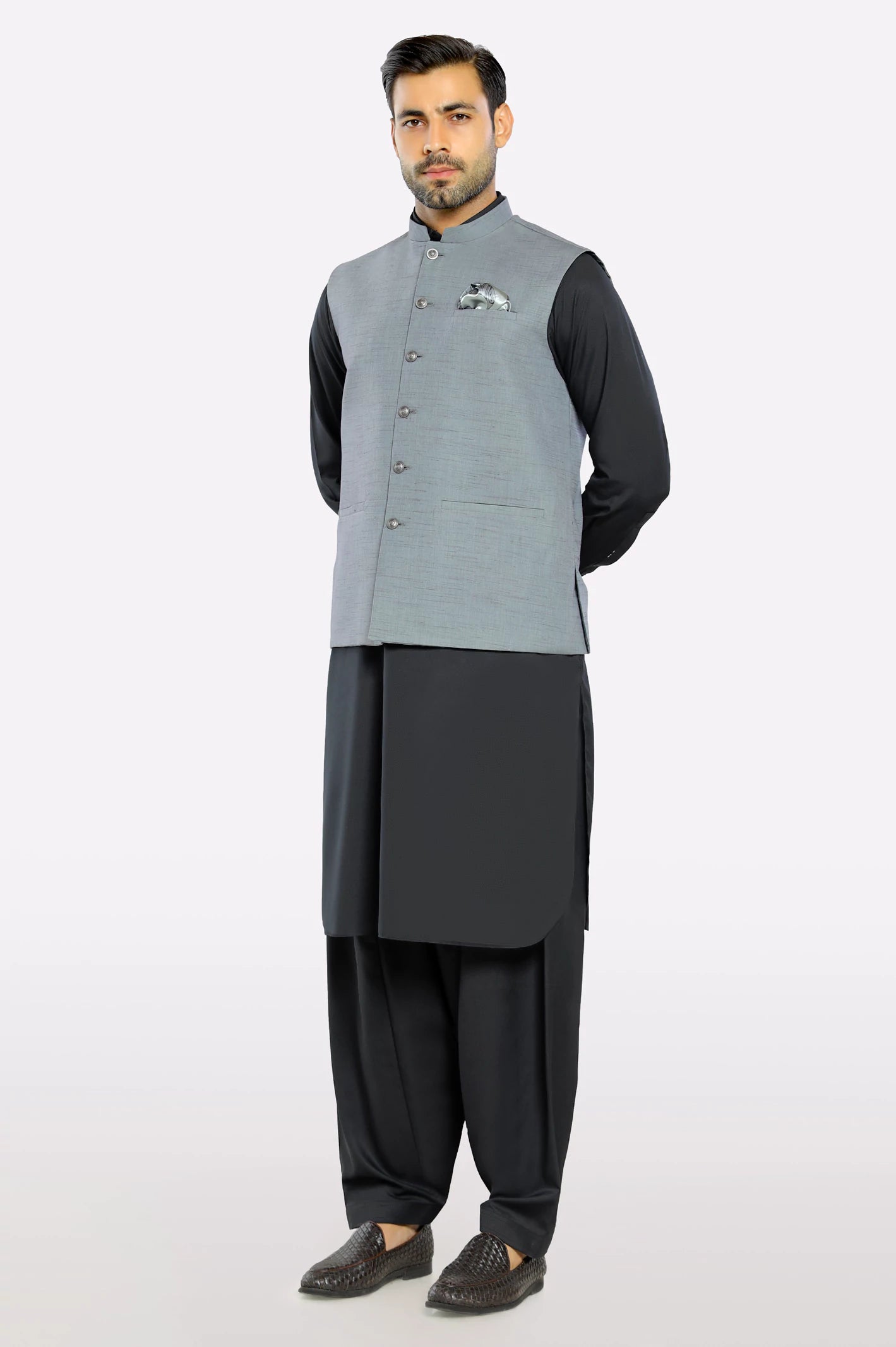 Grey Waistcoat - Image 2