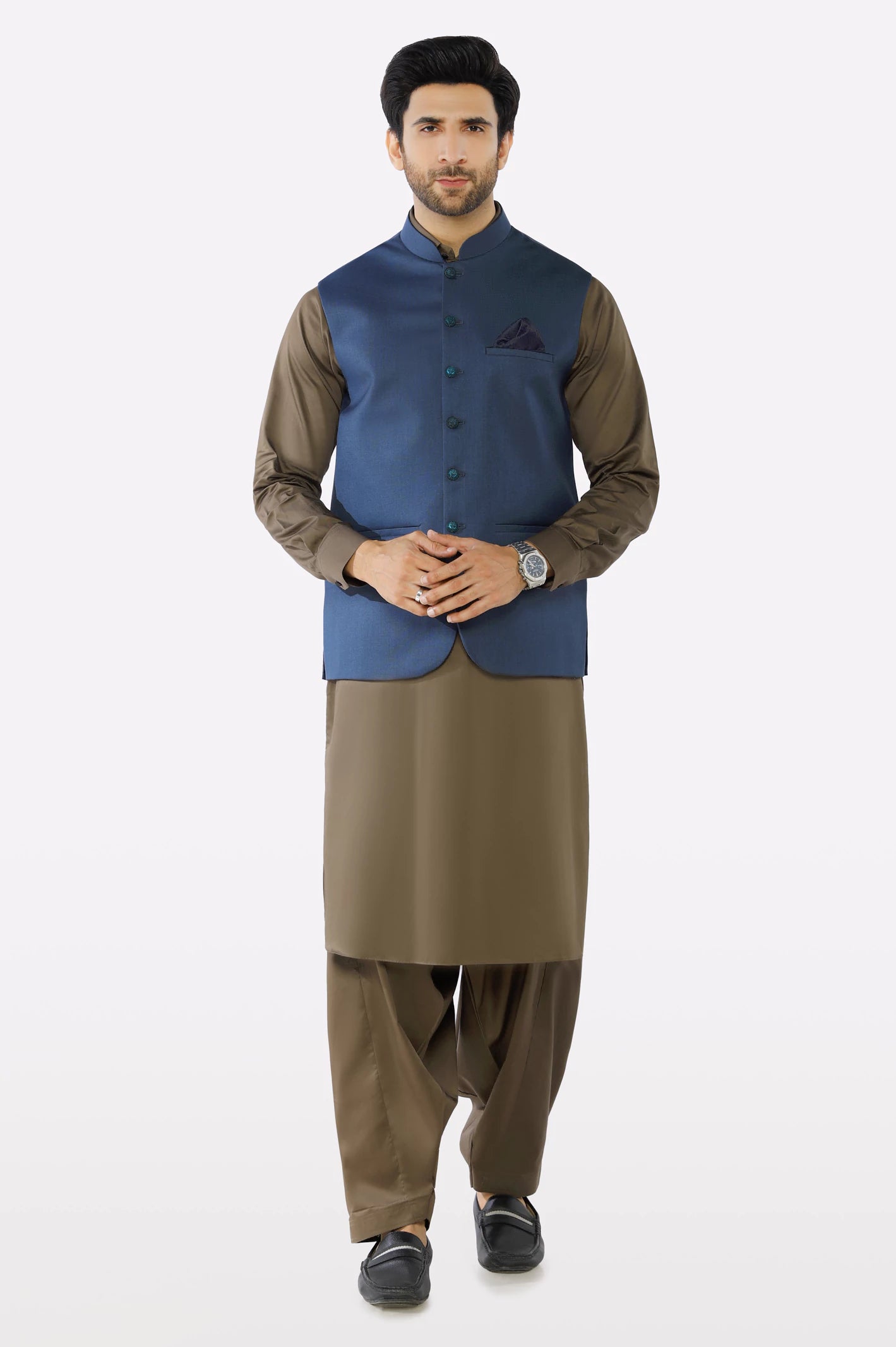 Blue Waistcoat - Image 2