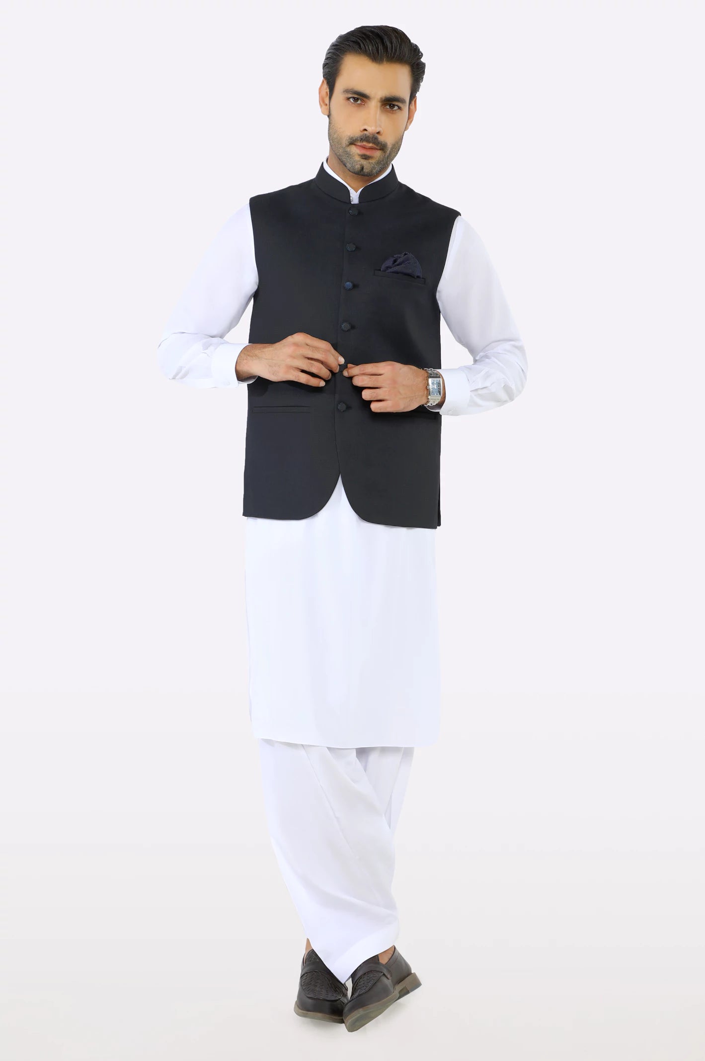 Charcoal Waistcoat - Image 2