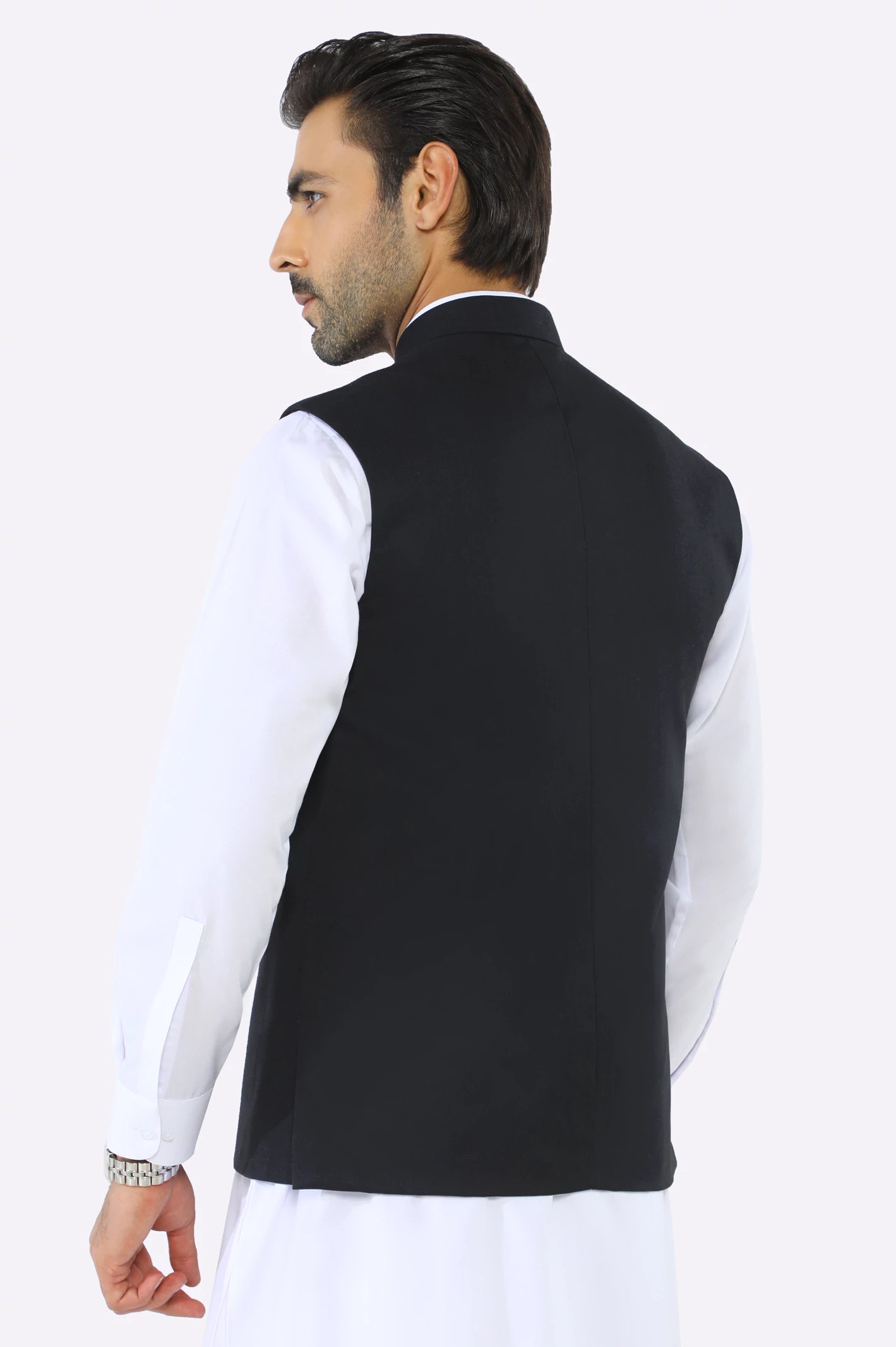 Charcoal Waistcoat - Image 3