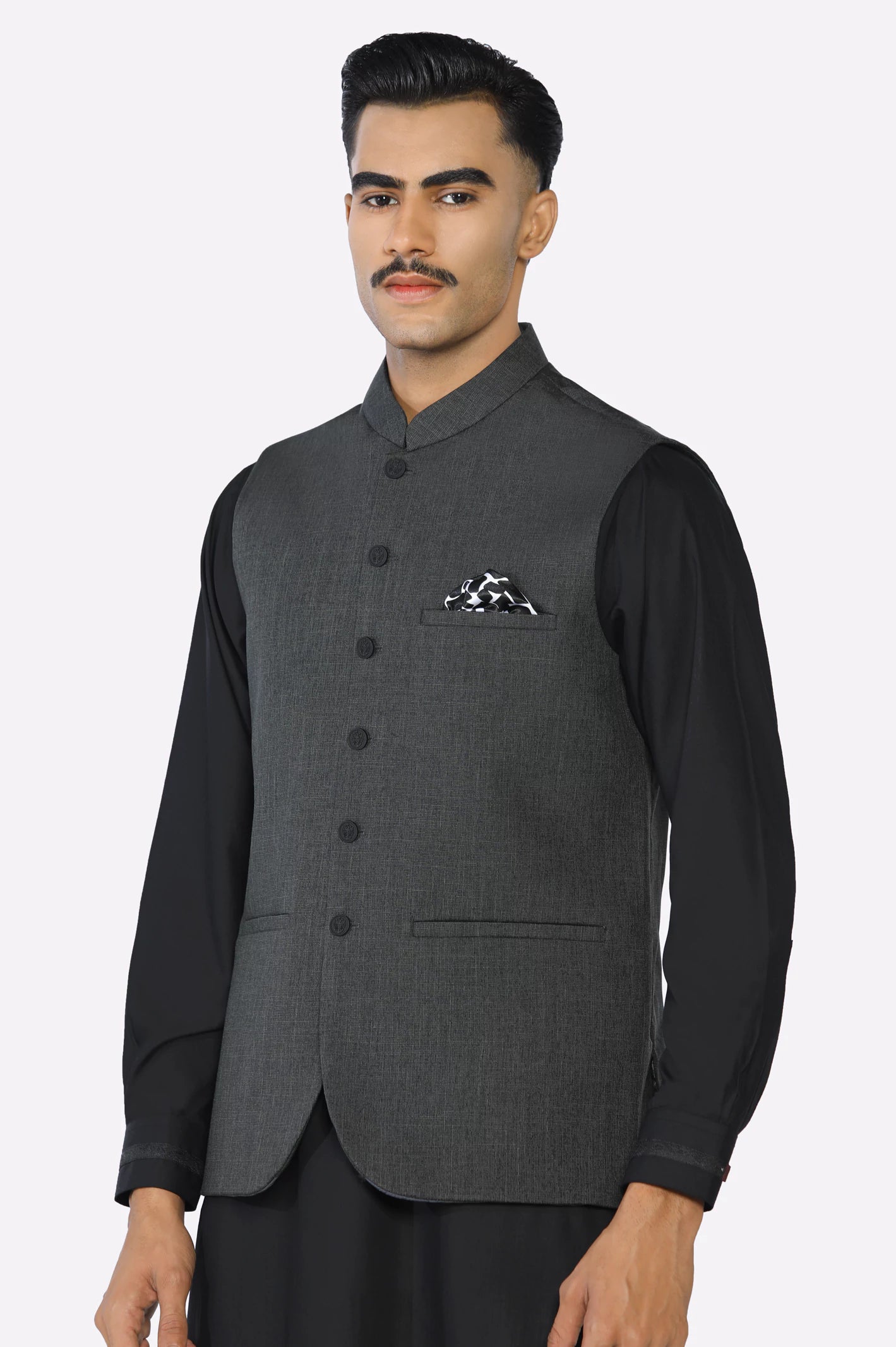 Dark Grey Waistcoat