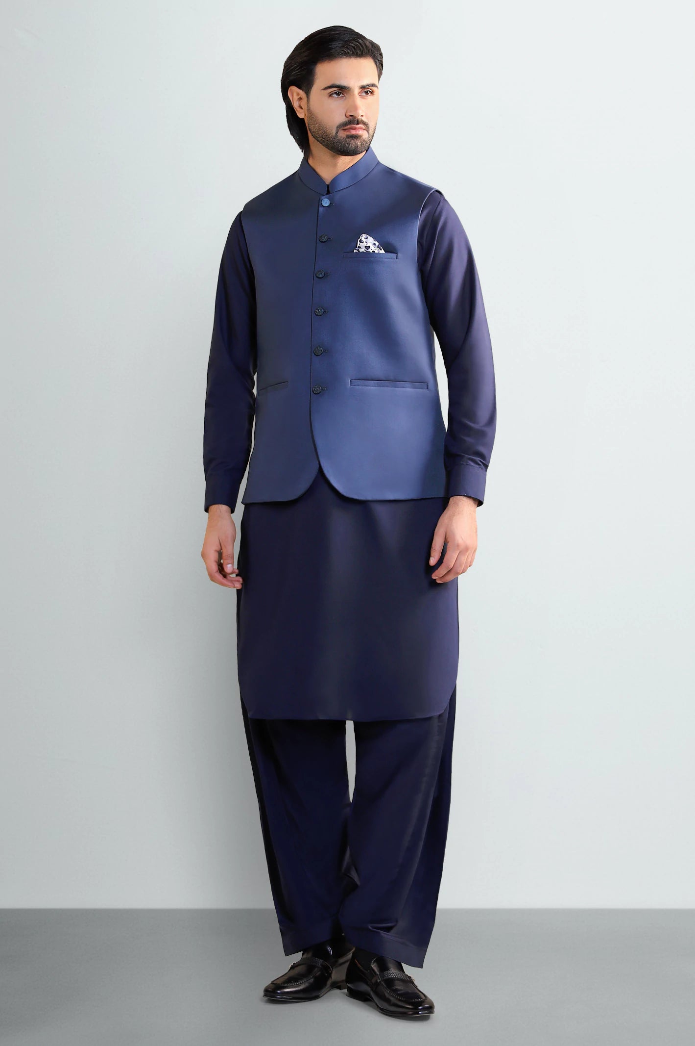 Blue Waistcoat - Image 2