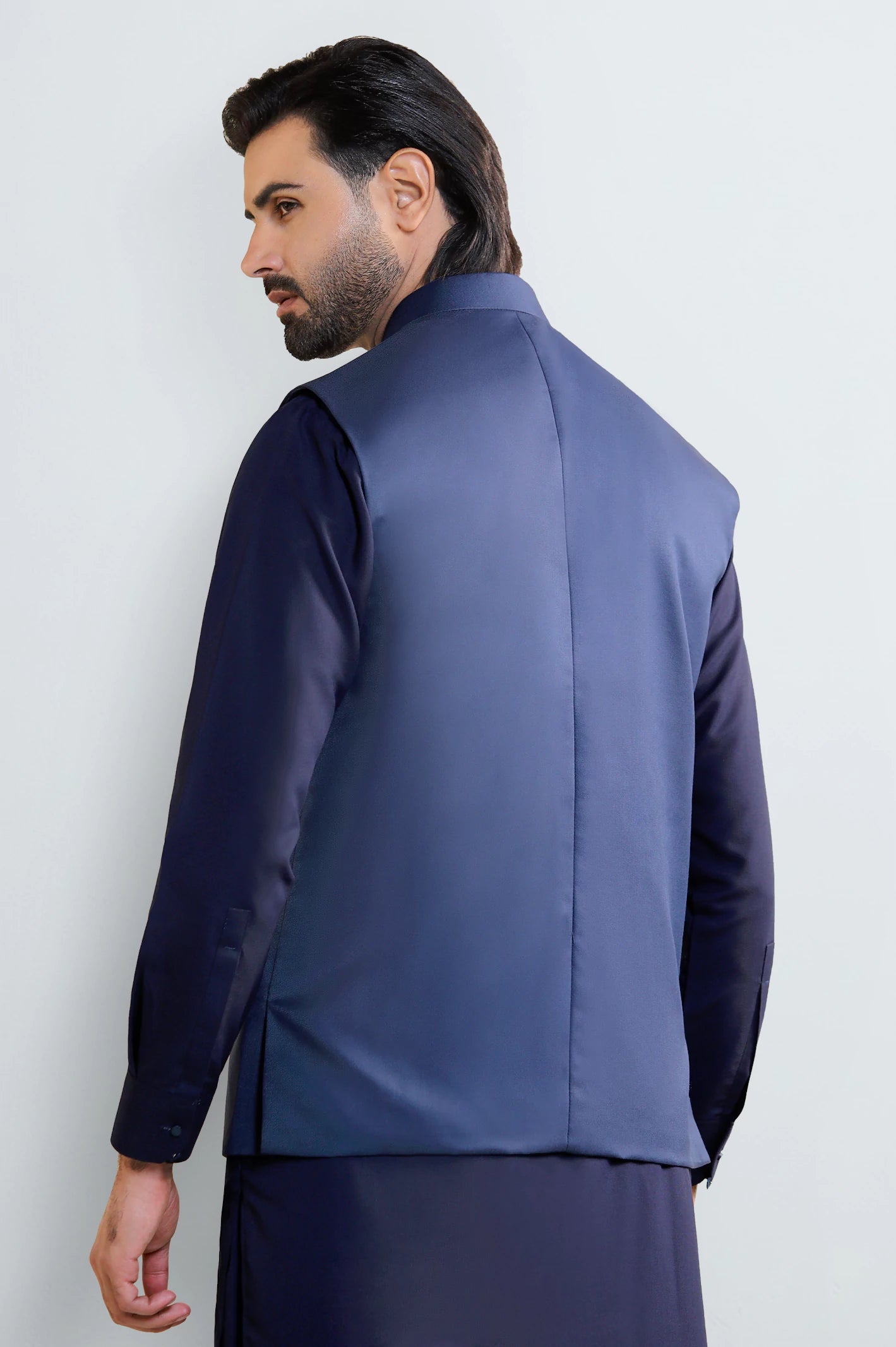 Blue Waistcoat - Image 3