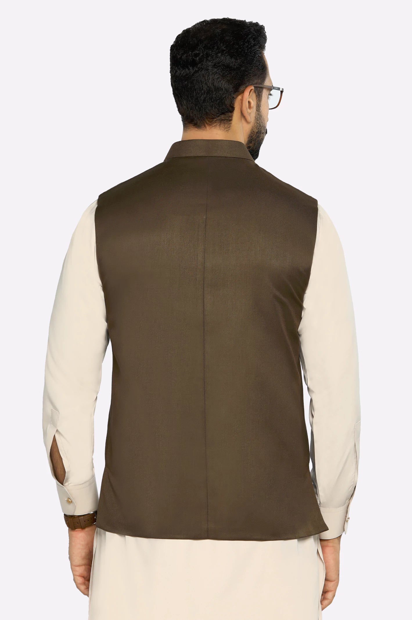 Brown Waistcoat - Image 3