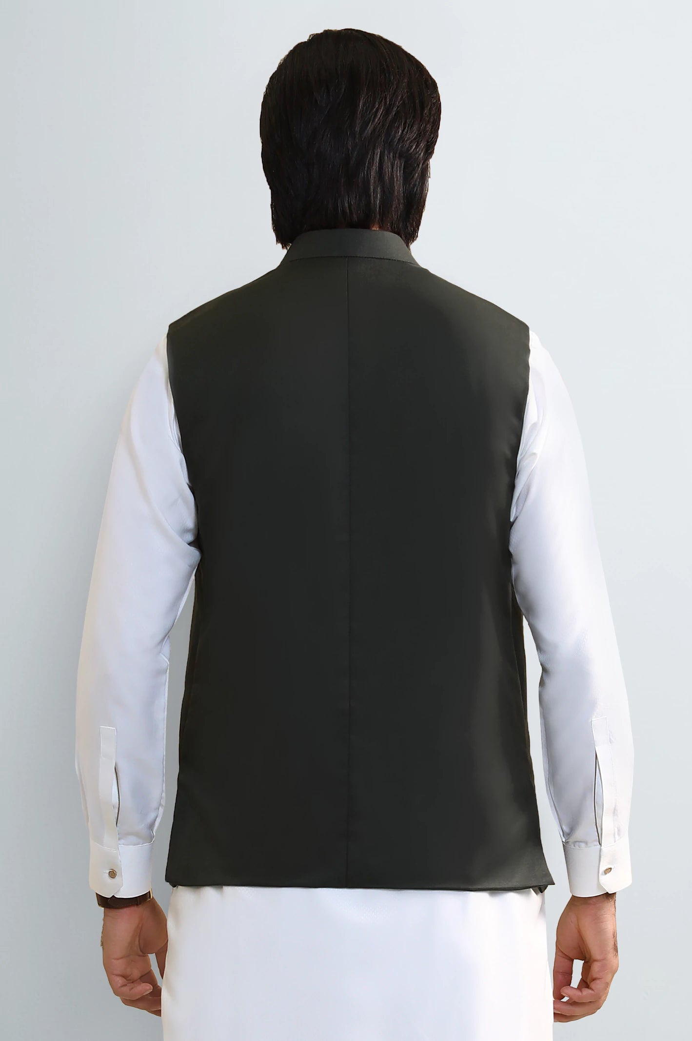 Olive Waistcoat - Image 3