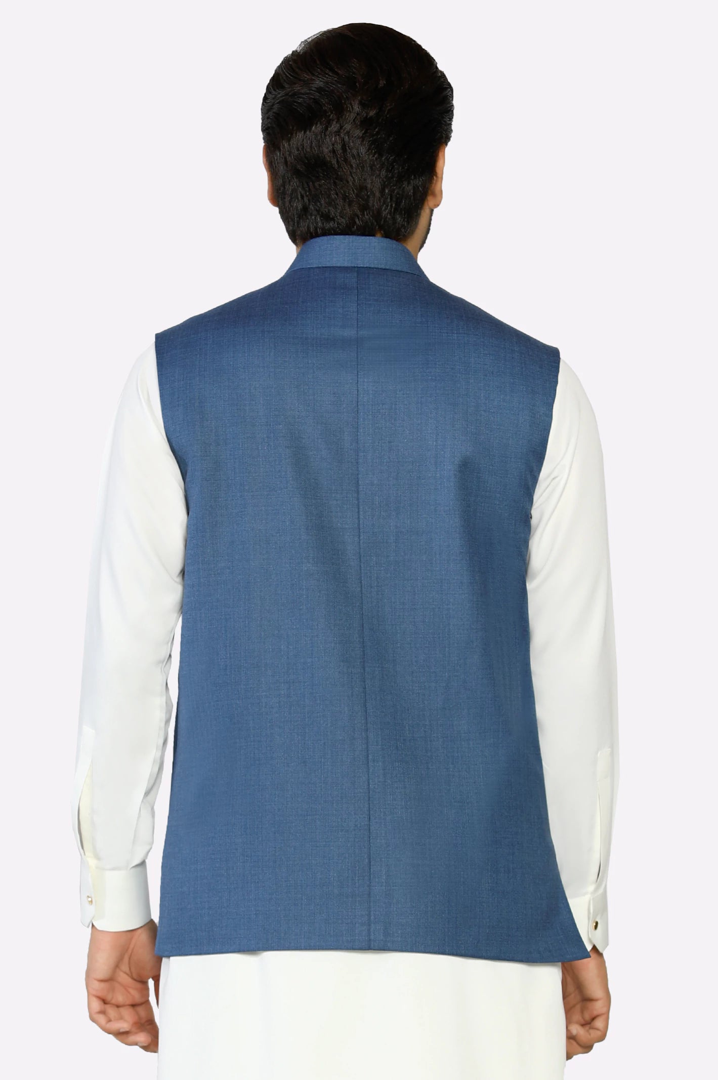 Blue Waistcoat - Image 3