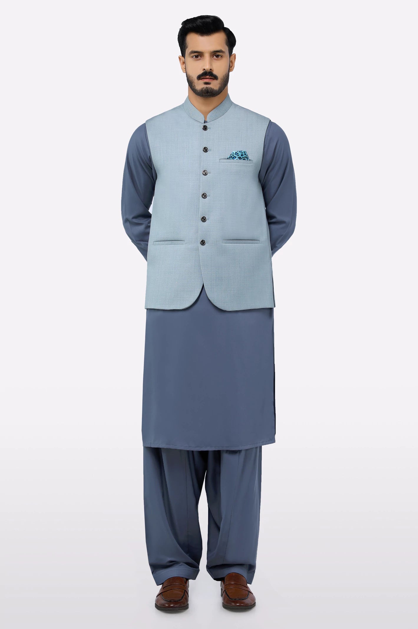 Light Green Waistcoat - Image 2