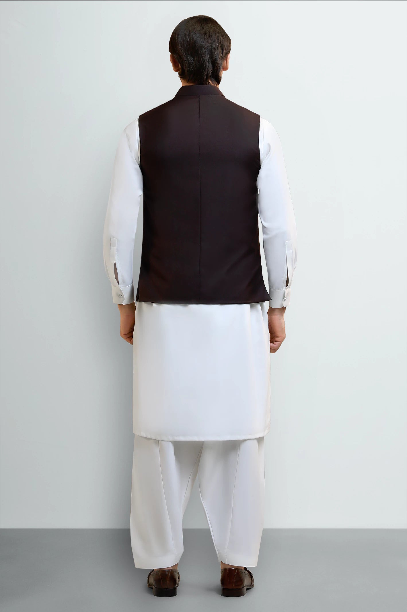 Dark Brown Waistcoat - Image 3