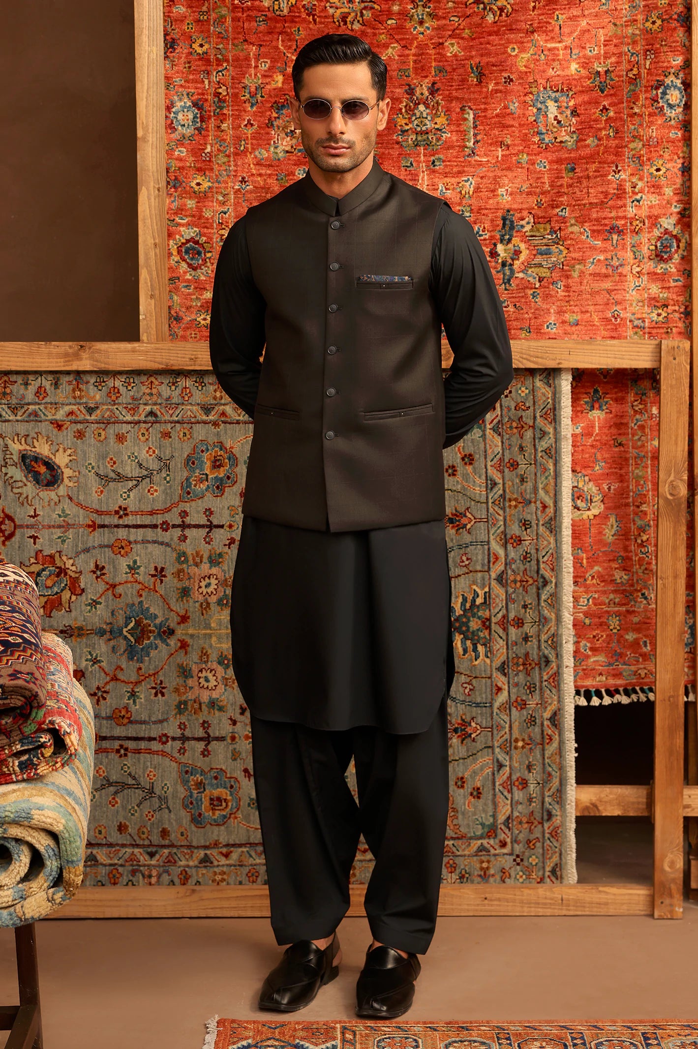 Charcoal Waistcoat - Image 4
