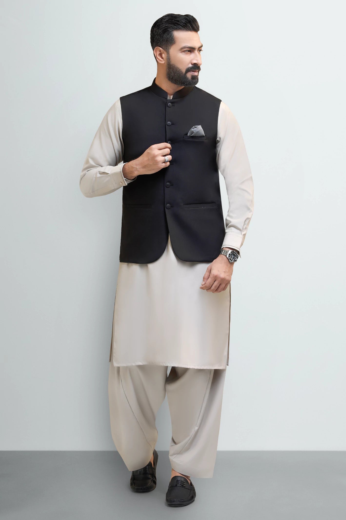 Black Waistcoat - Image 2