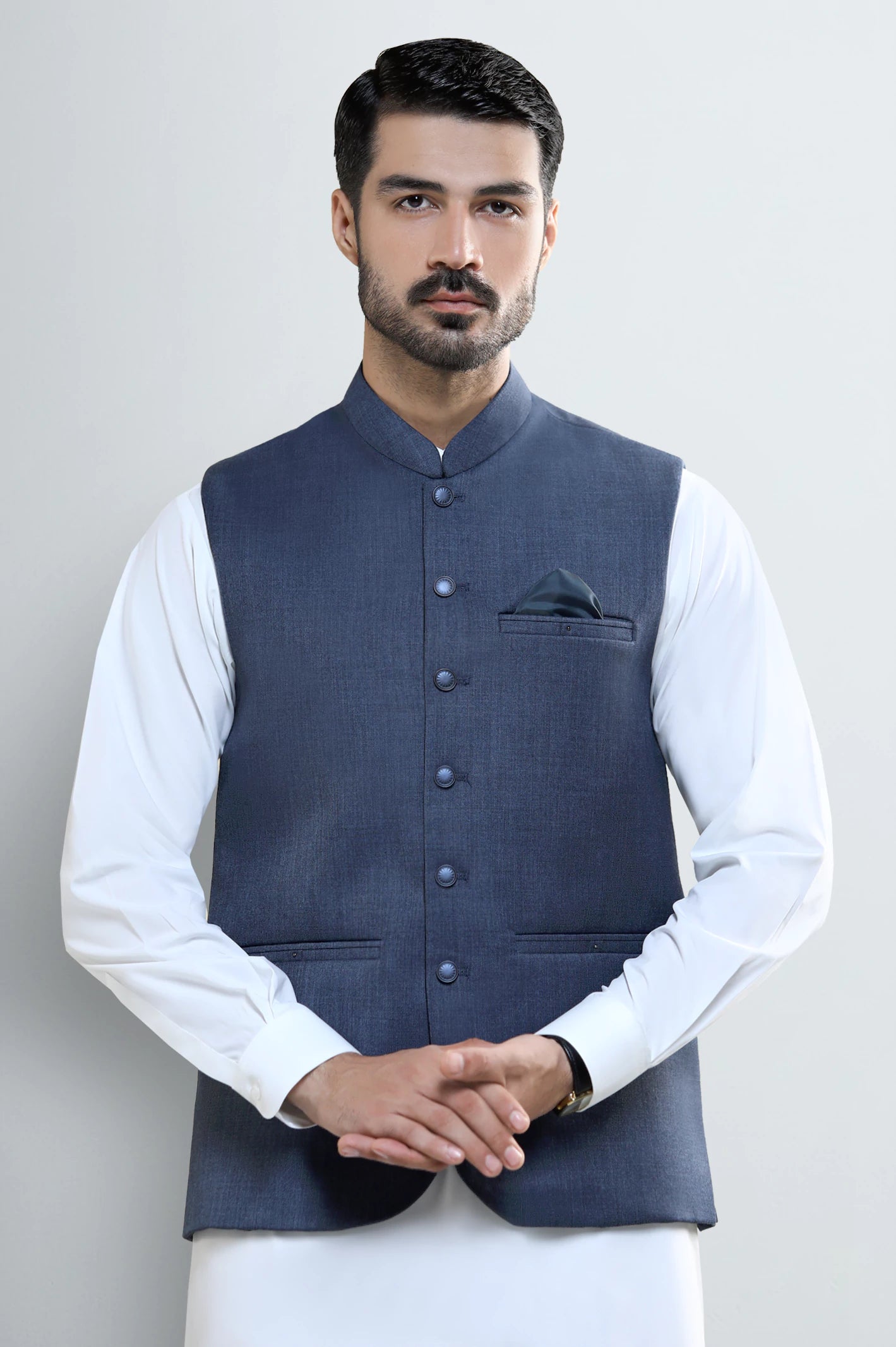 Blue Waistcoat