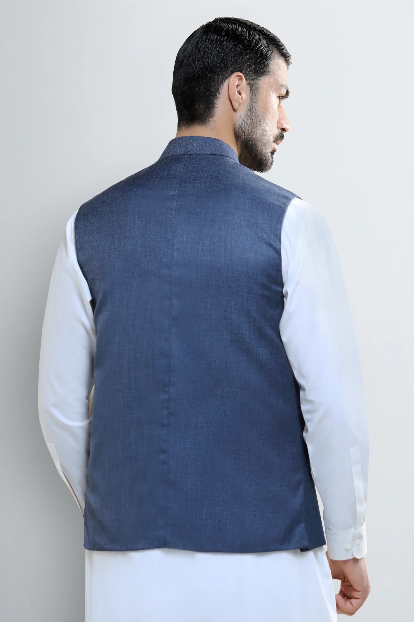 Blue Waistcoat - Image 4
