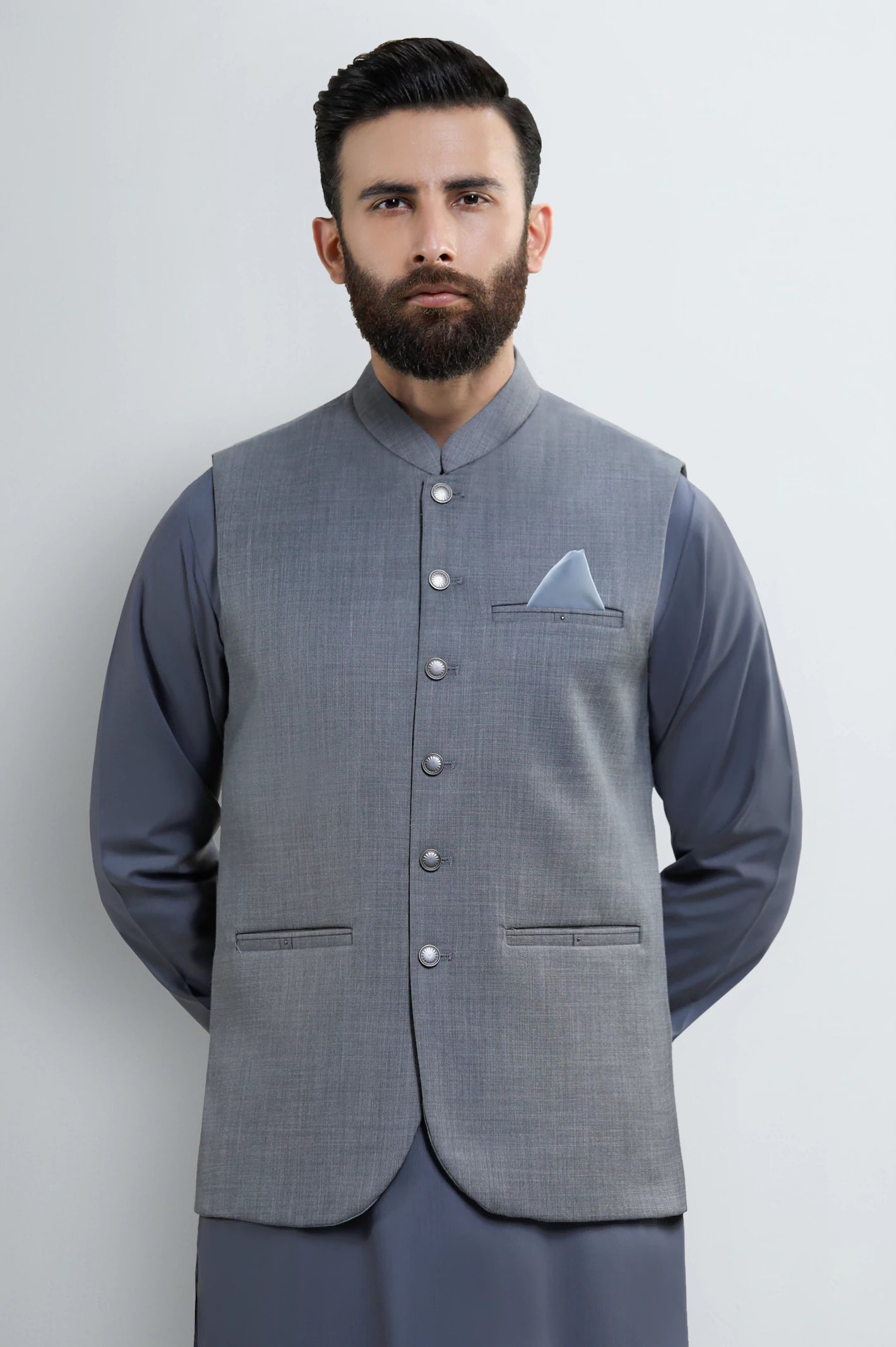 Dark Grey Waistcoat